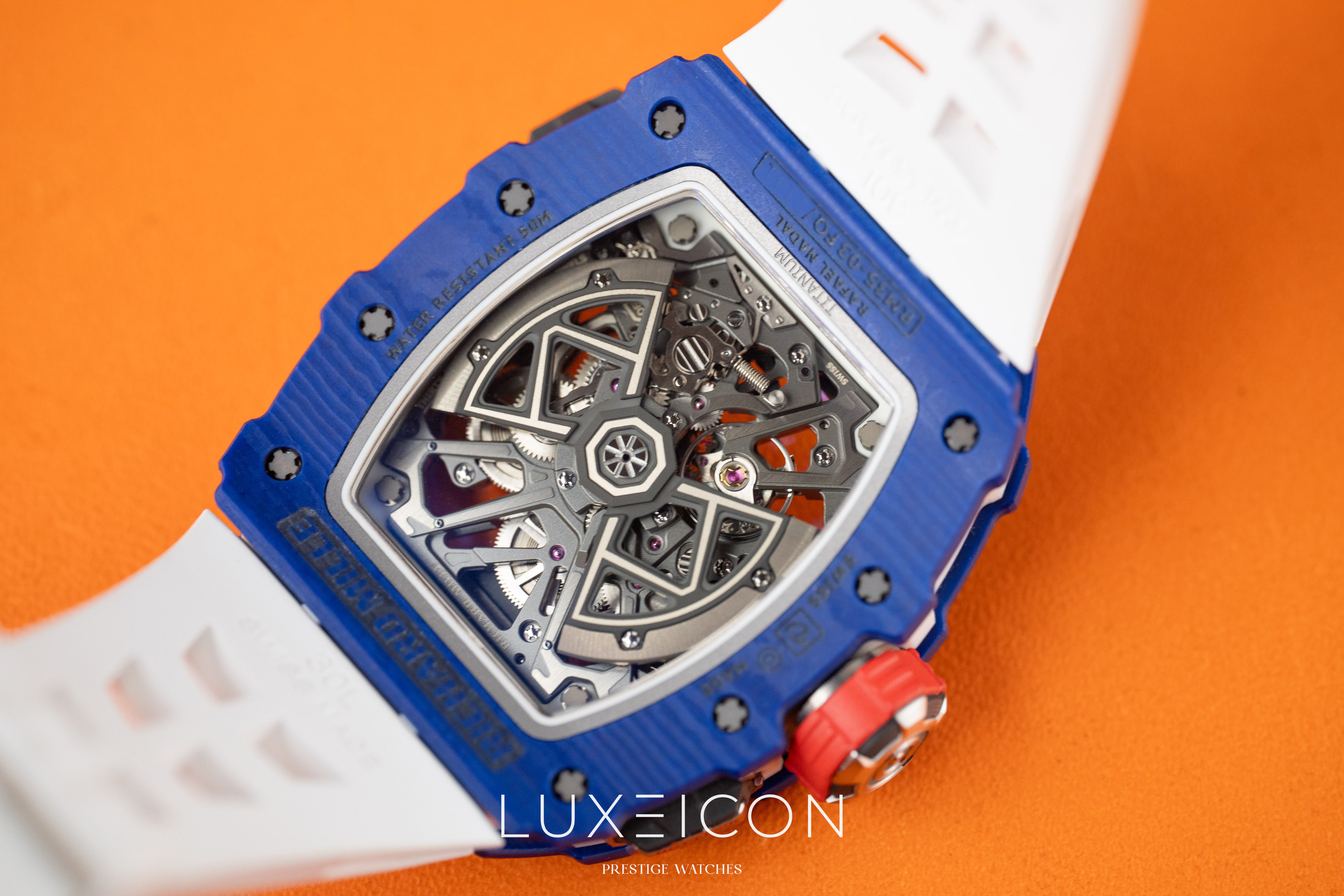 Richard Mille RM 035 35-03 Blue NTPT Rafael Nadal 2025