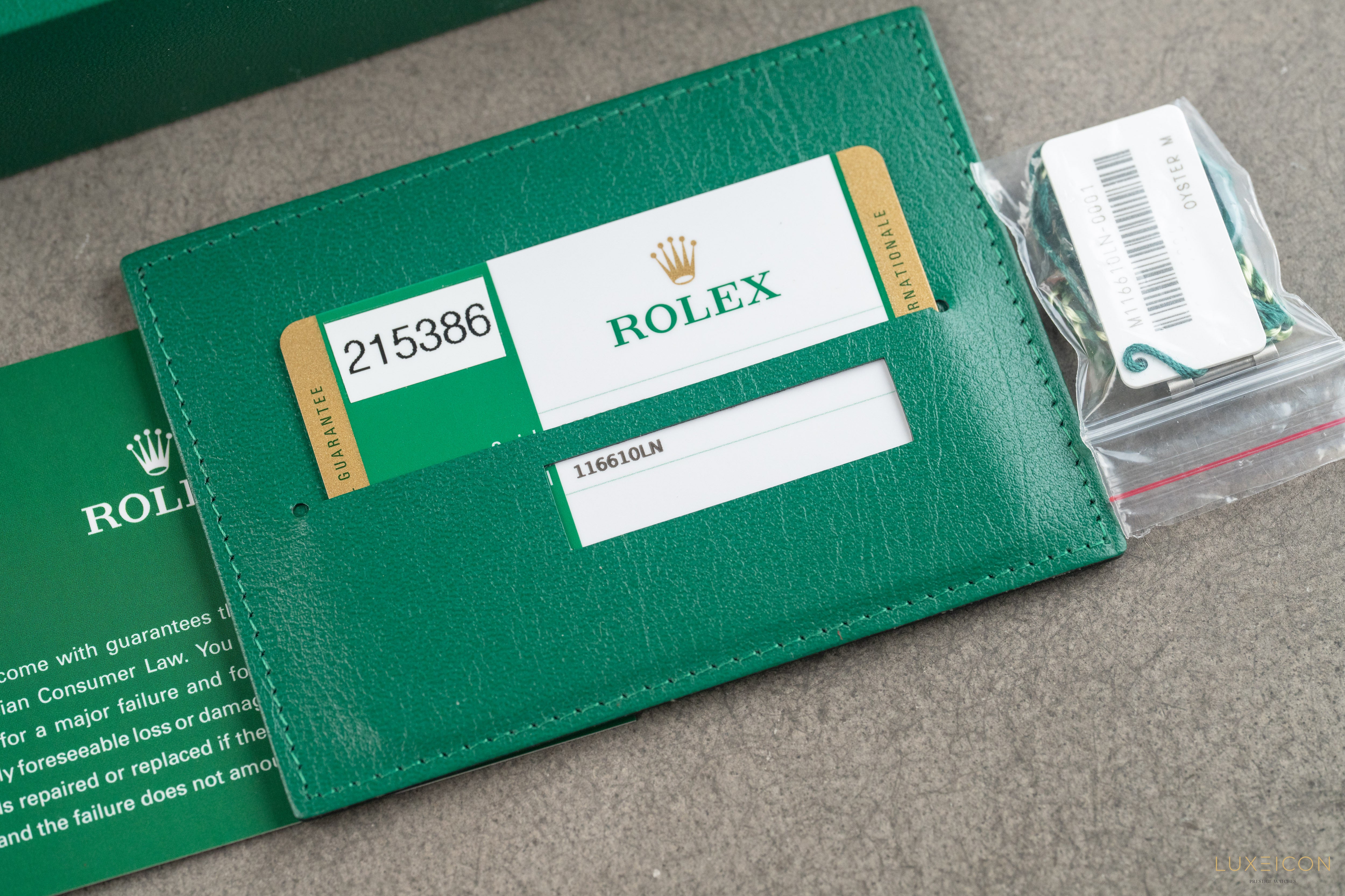 Rolex Submariner Date 116610LN Steel Black Ceramic Bezel 40mm 2020
