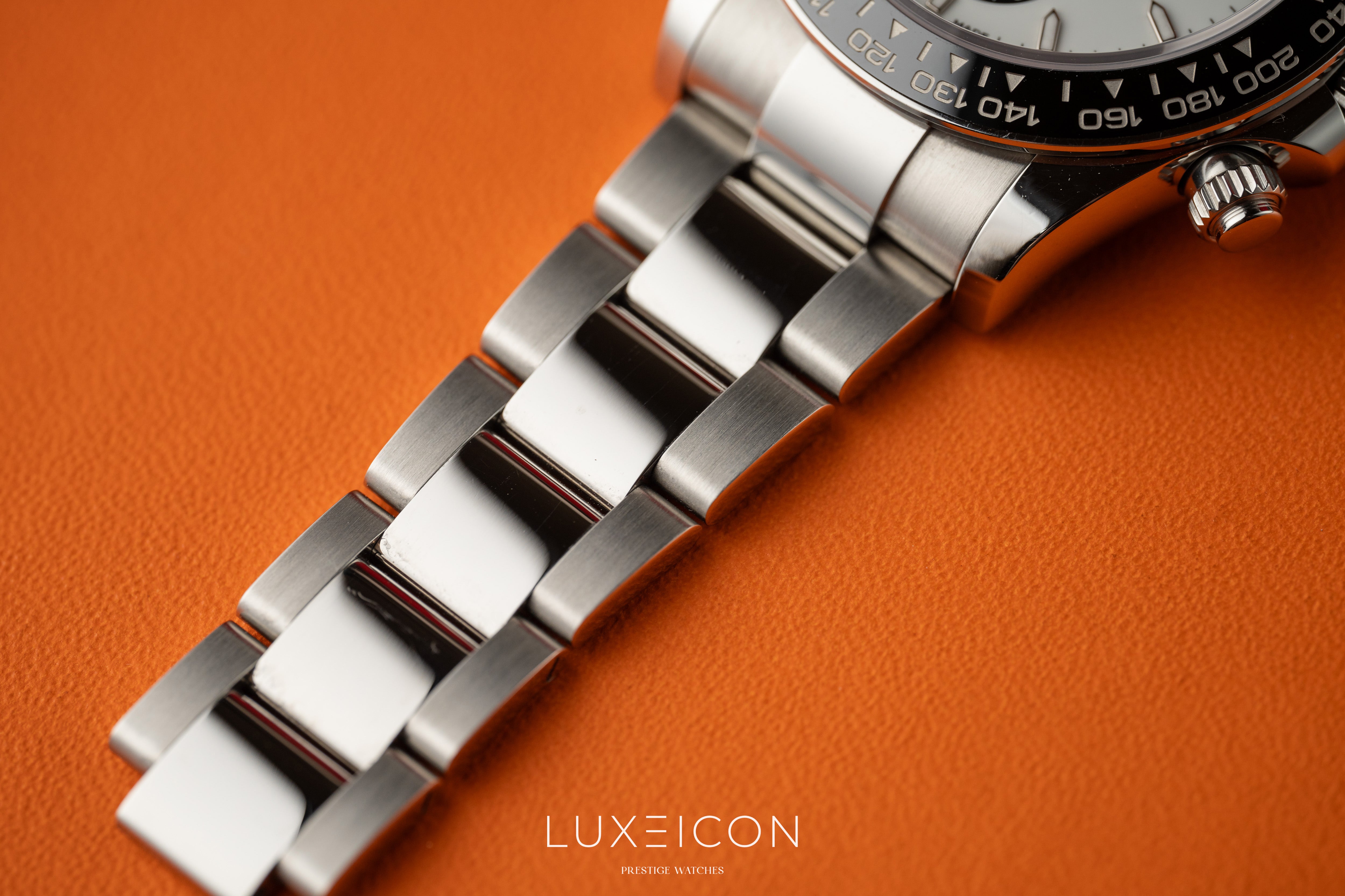Rolex Daytona Cosmograph White Dial Ceramic Bezel Panda 40mm 126500LN