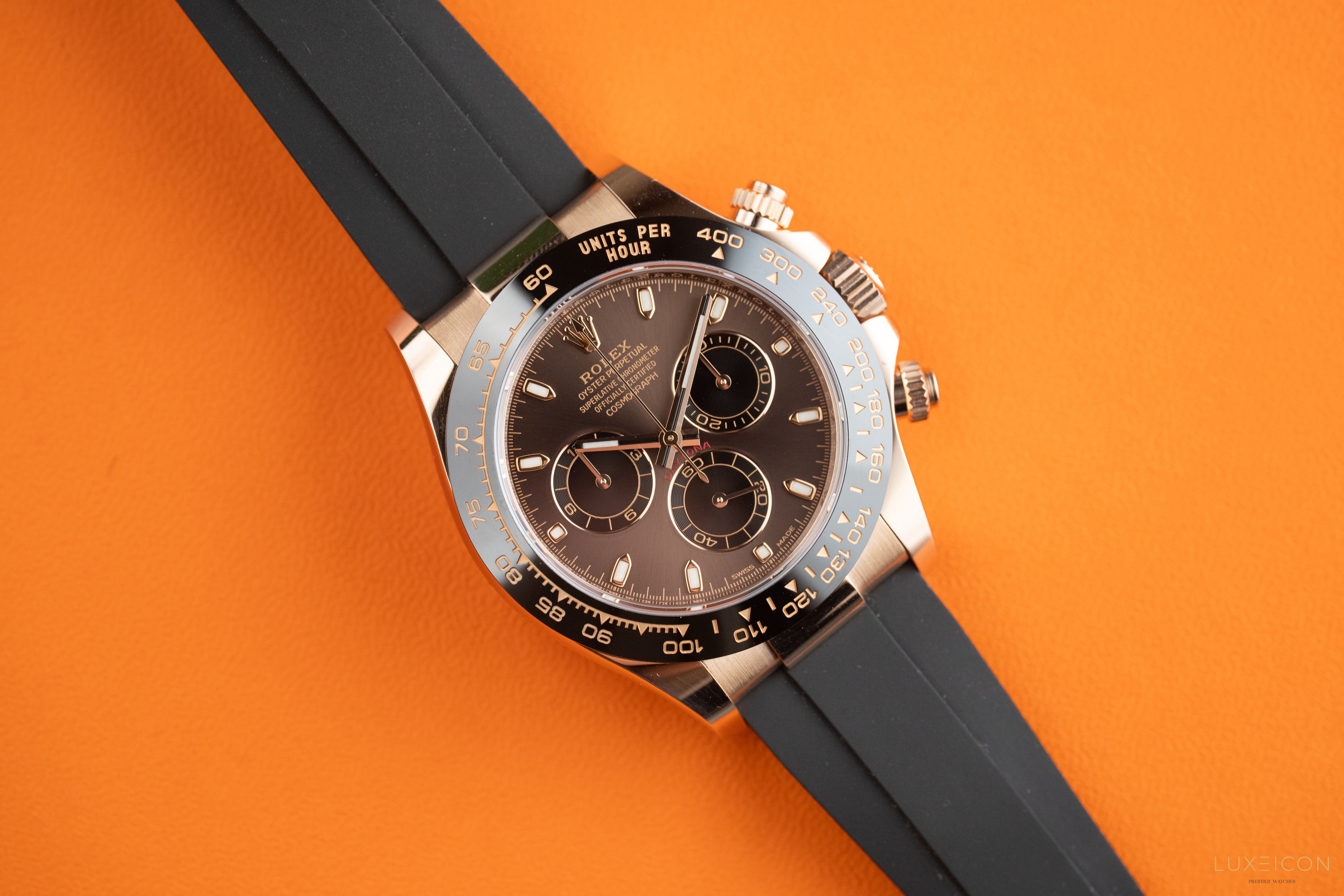 Rolex Daytona Cosmograph Daytona 40mm 116515LN Rose Gold Chocolate Dial 2020