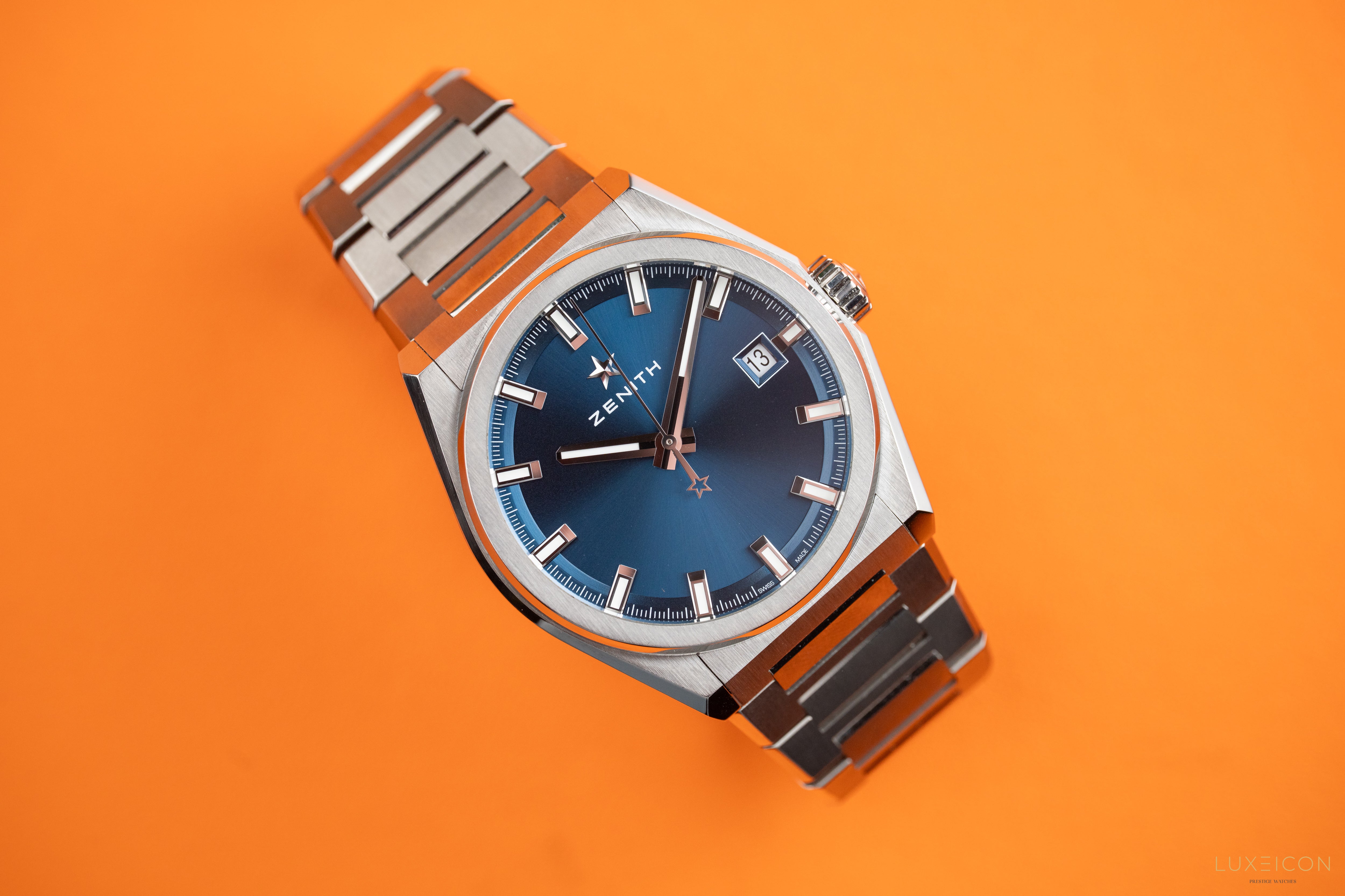 Zenith Defy Classic Automatic Titanium Blue Dial 2021