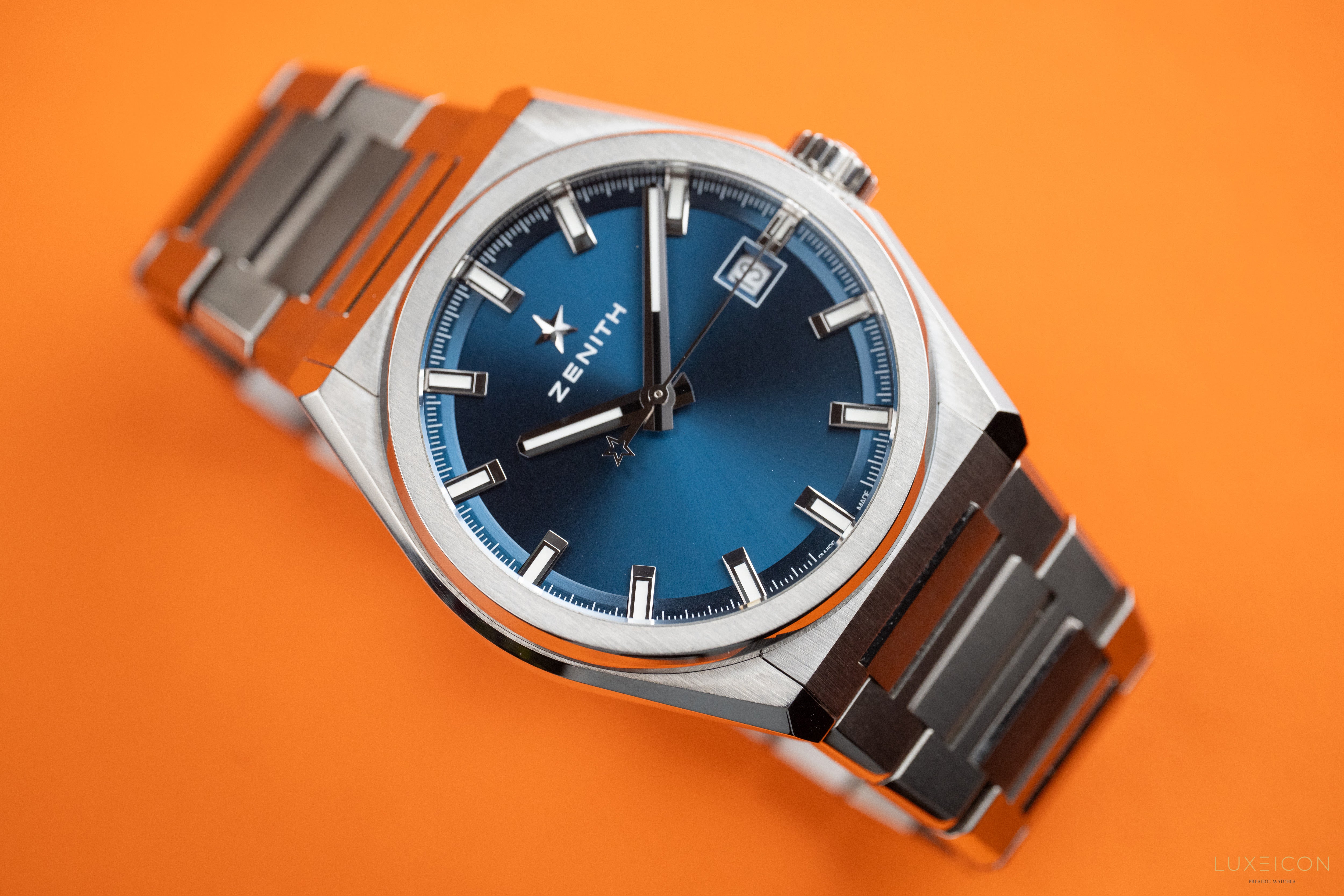 Zenith Defy Classic Automatic Titanium Blue Dial 2021