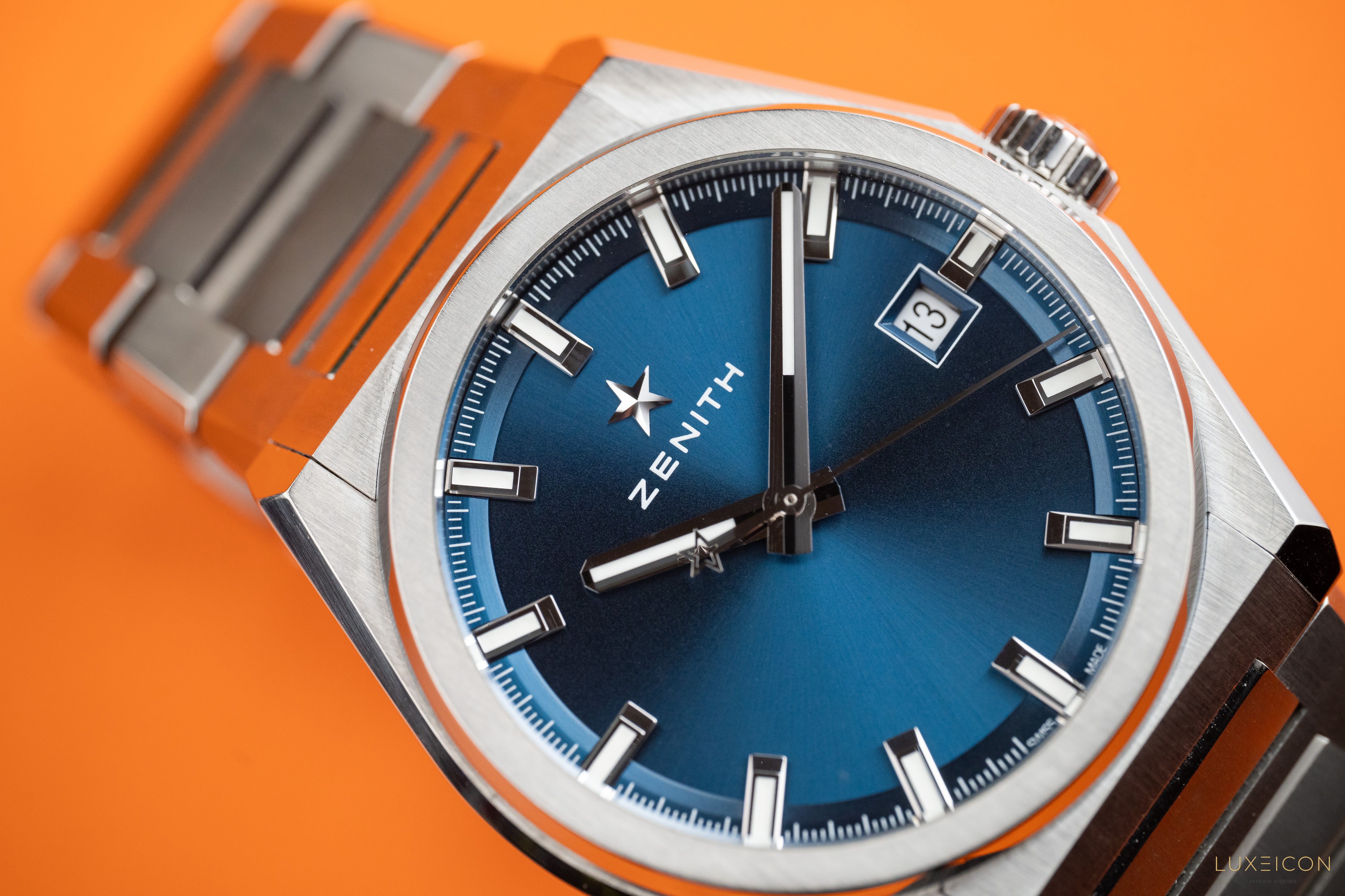 Zenith Defy Classic Automatic Titanium Blue Dial 2021