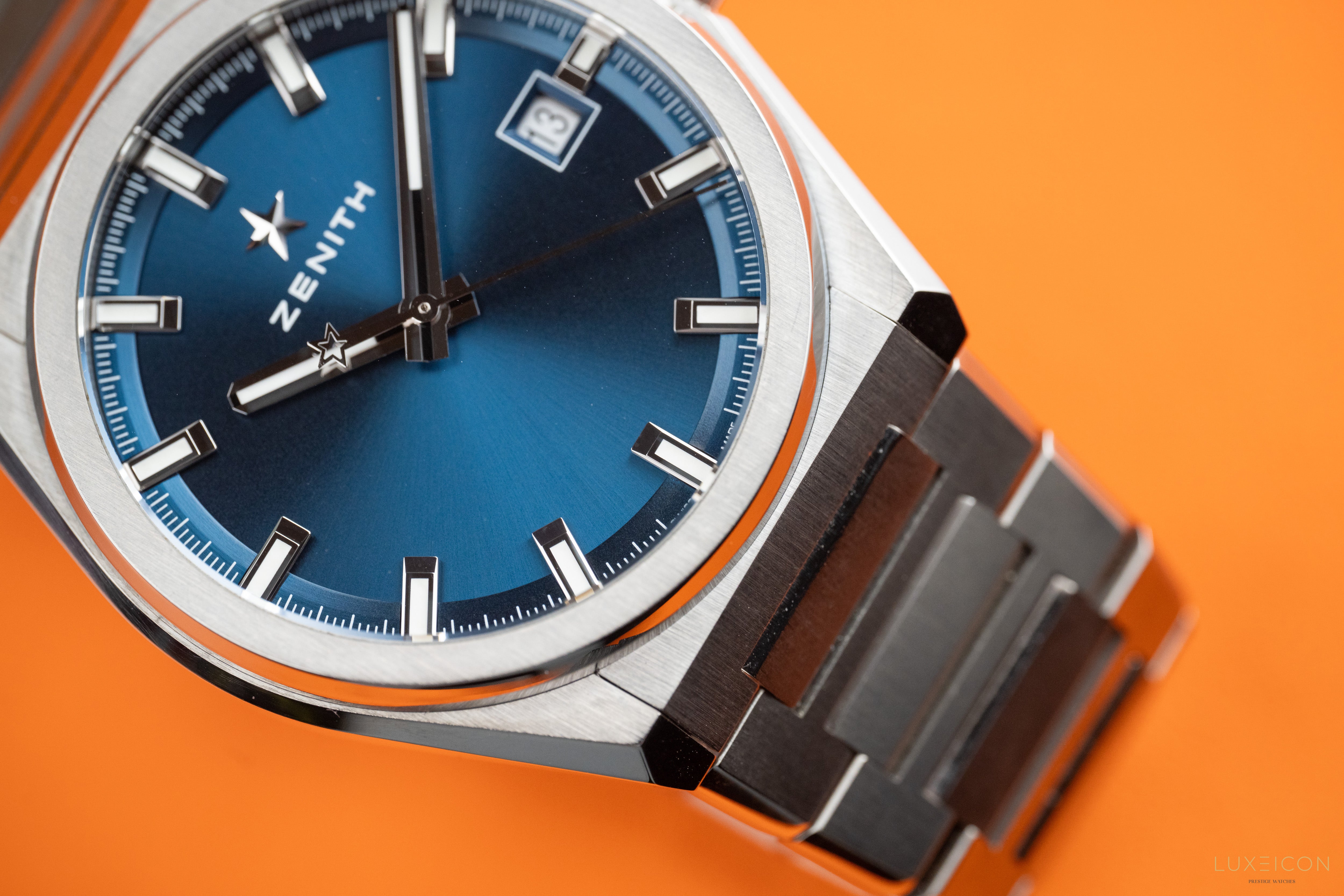 Zenith Defy Classic Automatic Titanium Blue Dial 2021