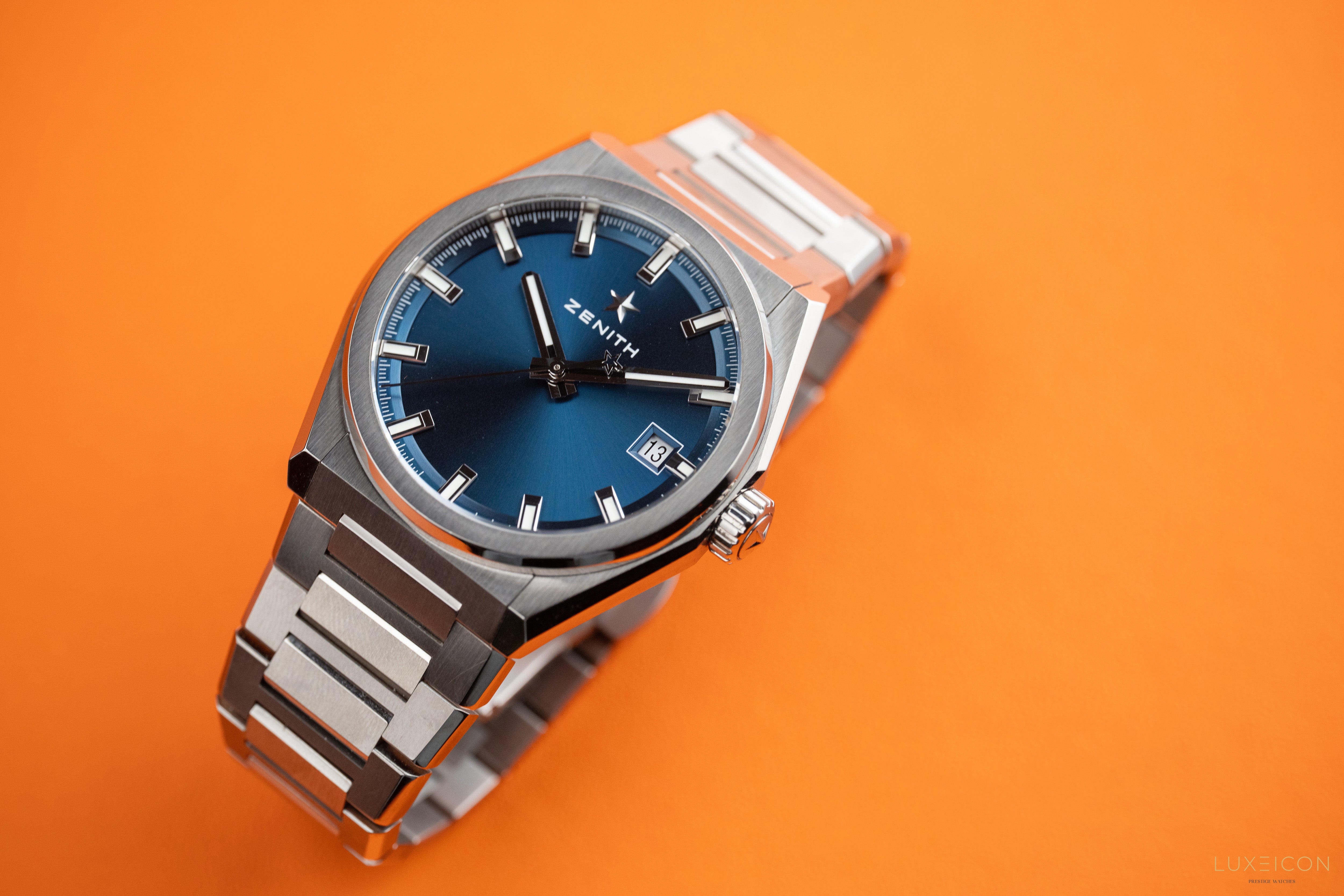Zenith Defy Classic Automatic Titanium Blue Dial 2021