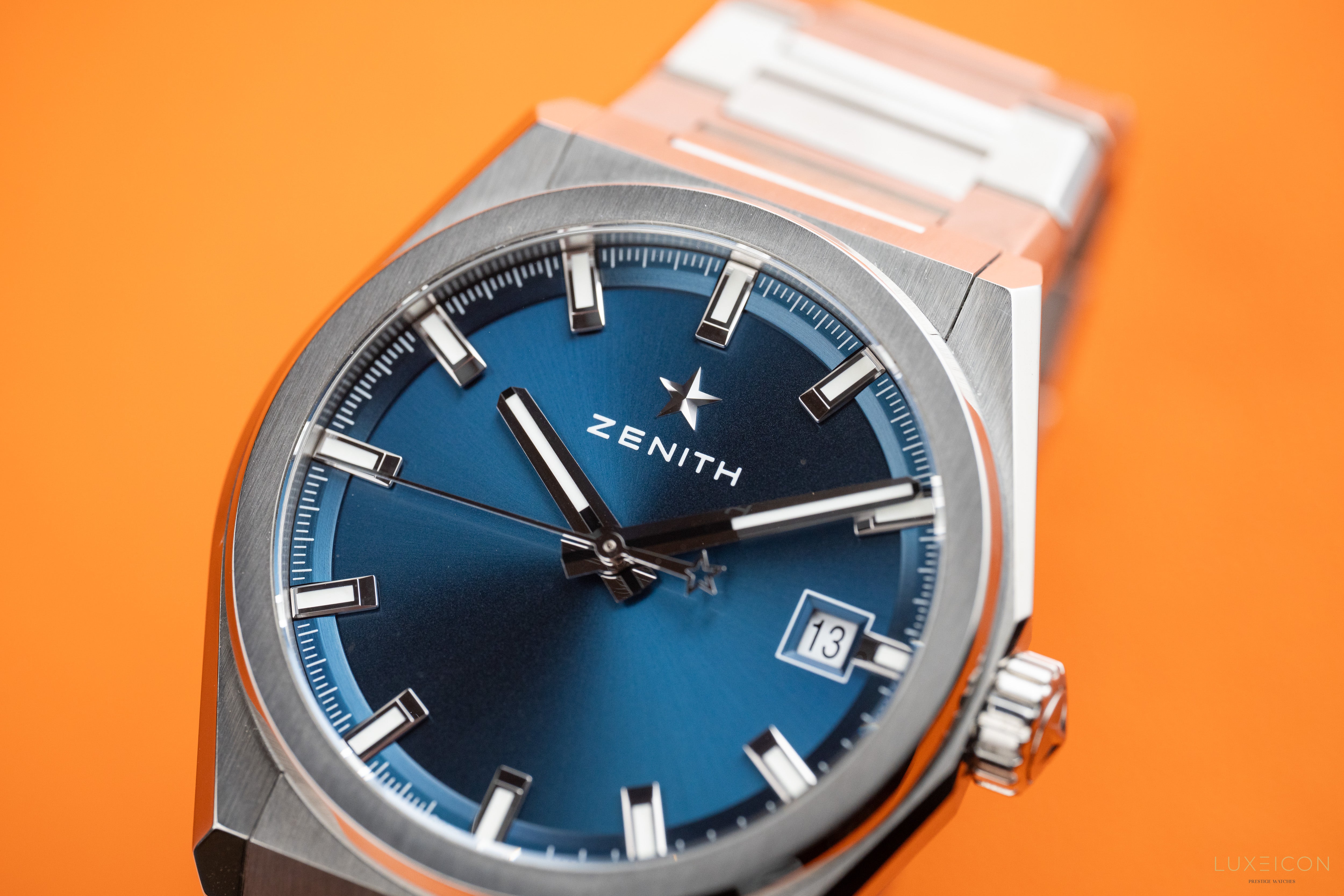 Zenith Defy Classic Automatic Titanium Blue Dial 2021