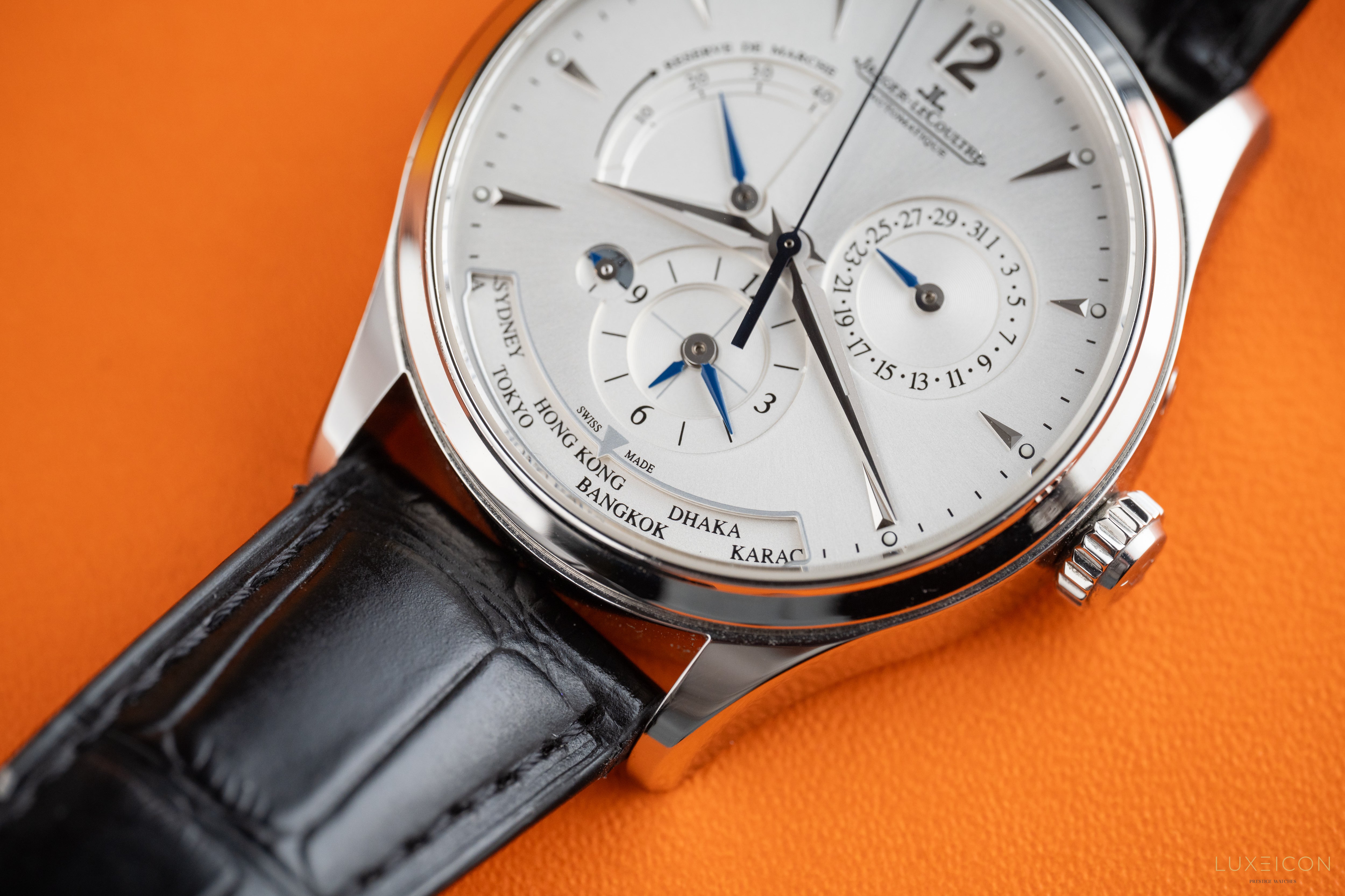 Jaeger-LeCoultre Master Geographic 39mm Automatic Steel Q1428421 2019