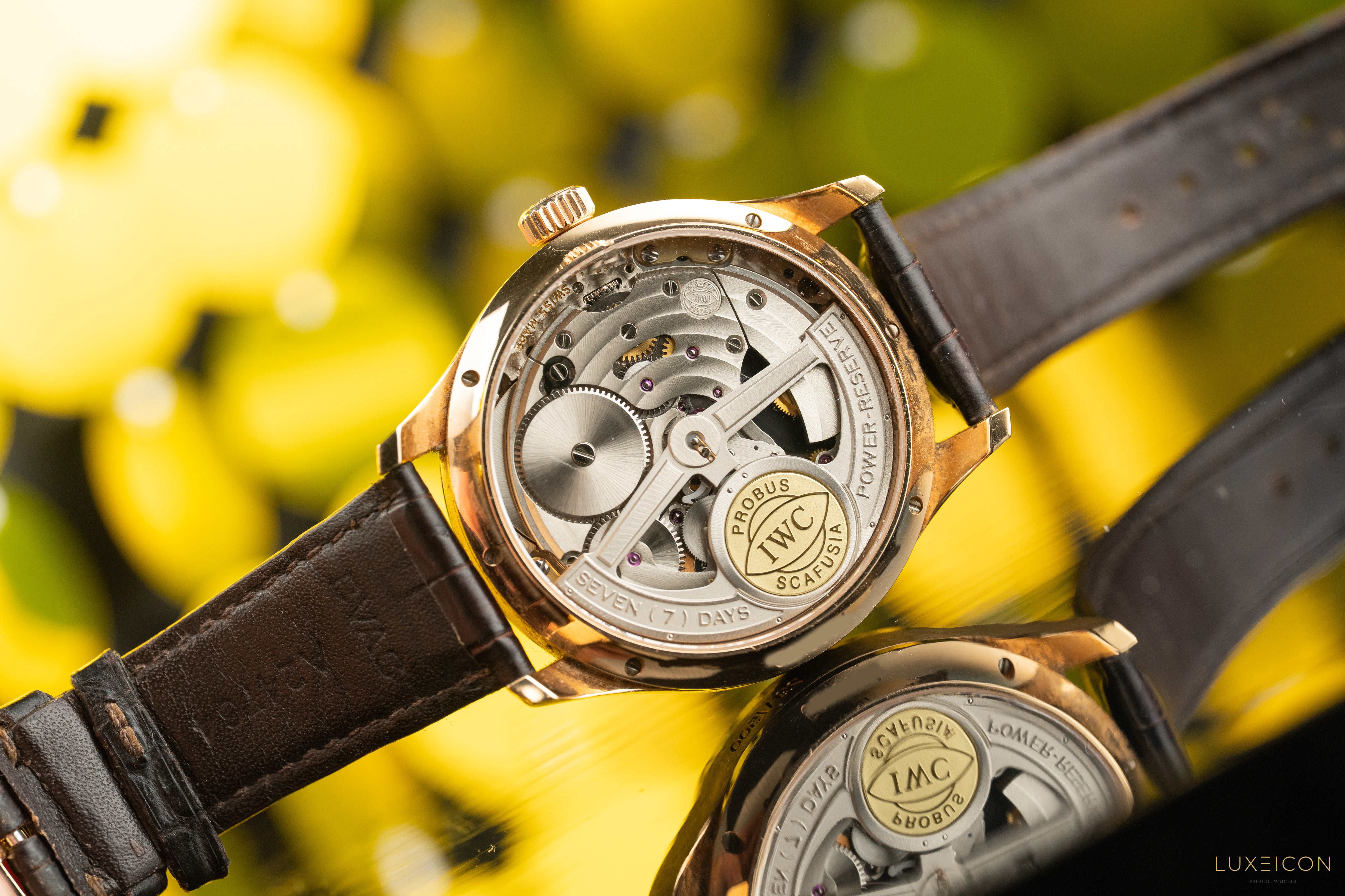 IWC Portuguese Tourbillon Limited to 500 rose gold automatic watch 44MM