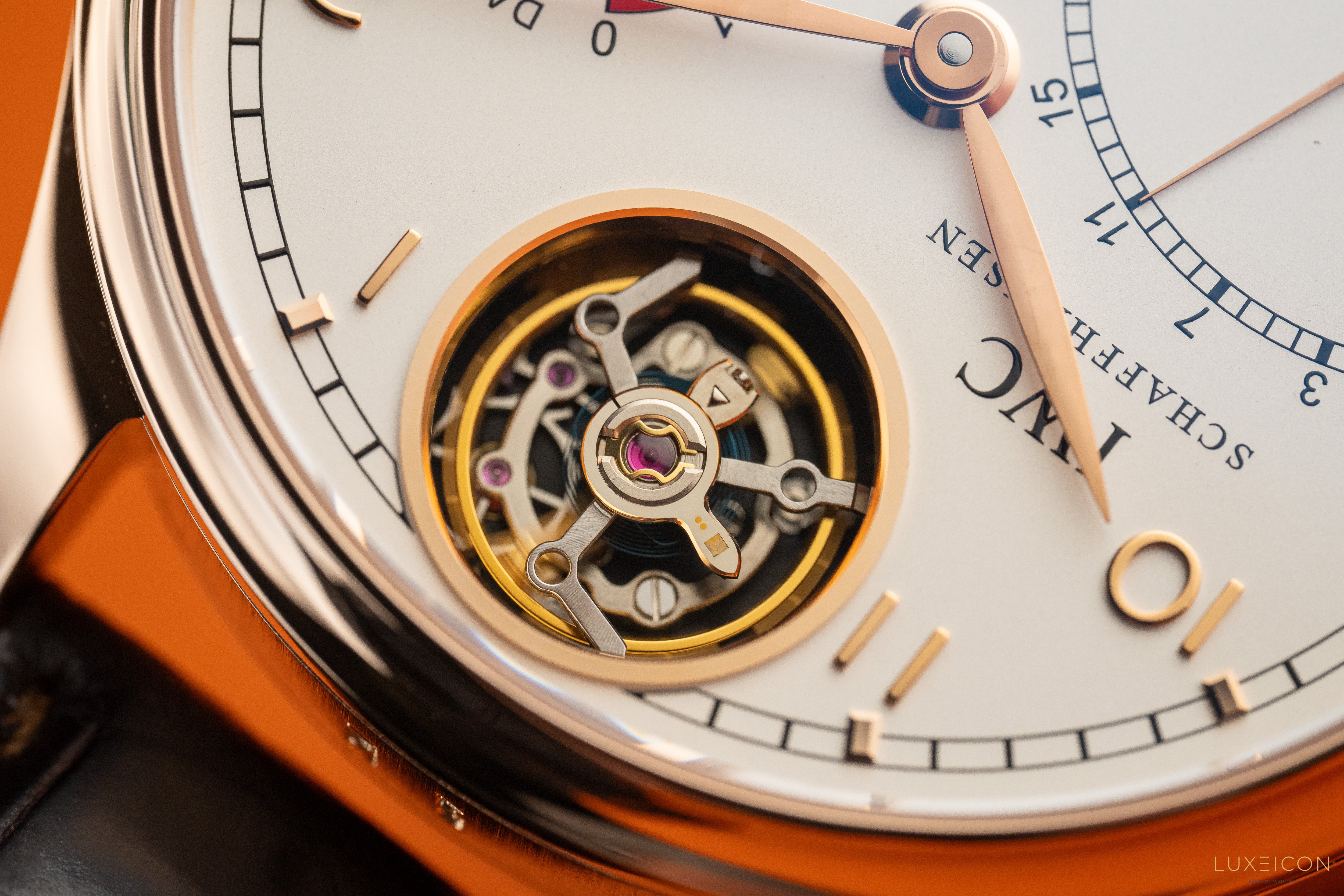 IWC Portuguese Tourbillon Limited to 500 rose gold automatic watch 44MM