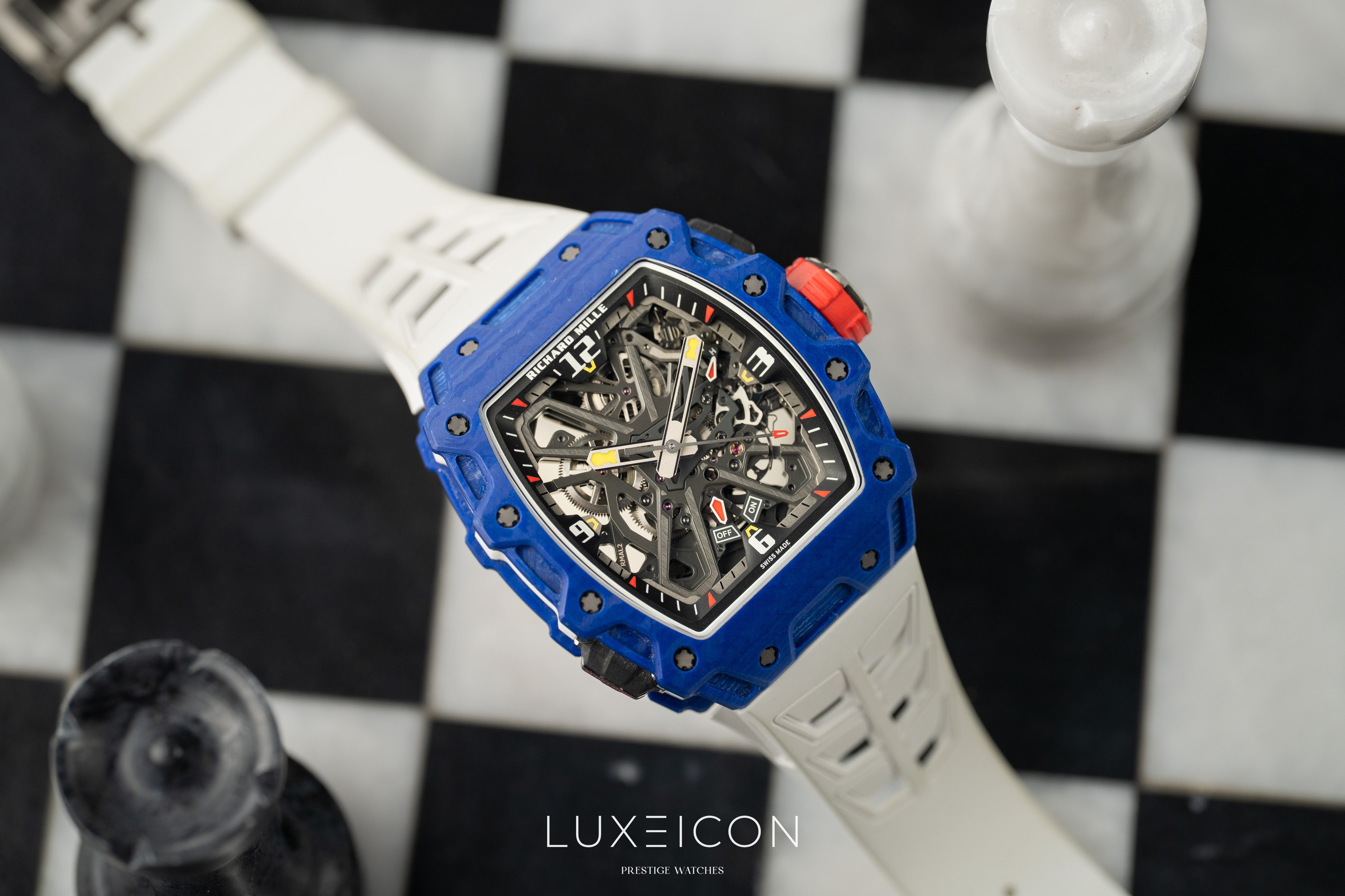 Richard Mille RM 035 35-03 Blue NTPT Rafael Nadal 2025