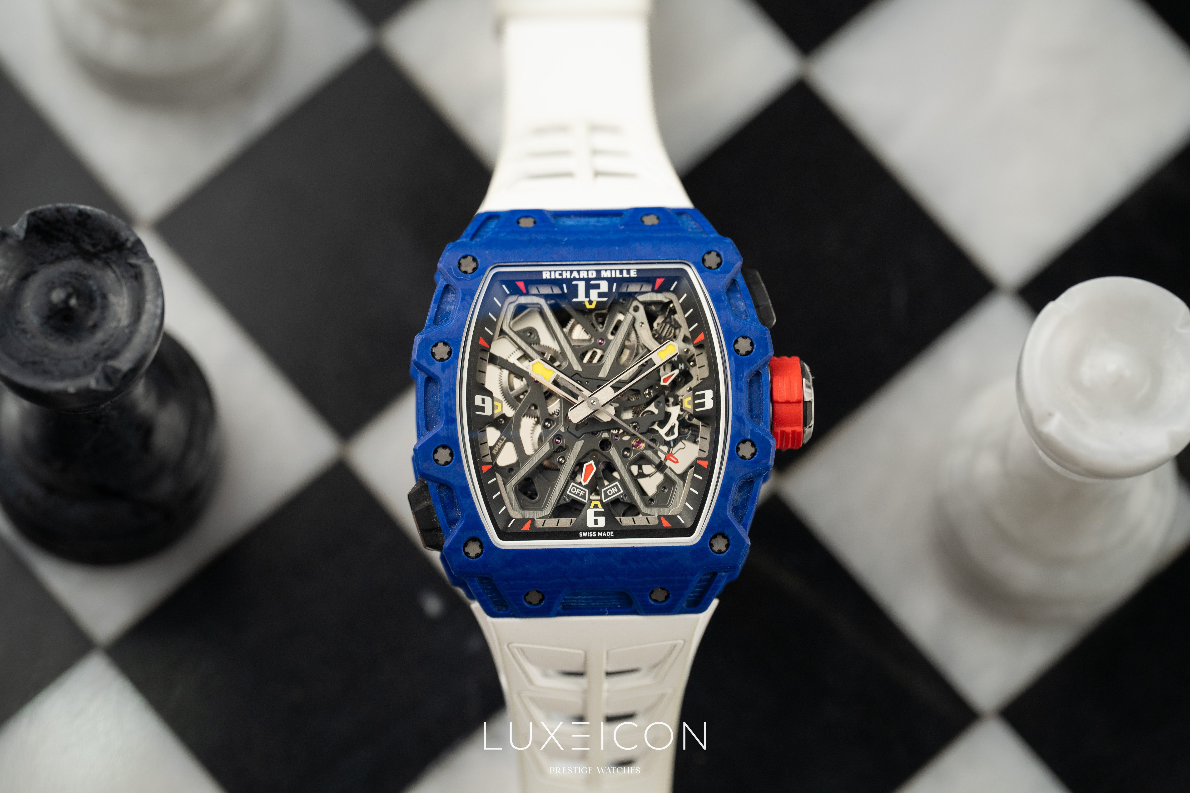 Richard Mille RM 035 35-03 Blue NTPT Rafael Nadal 2025
