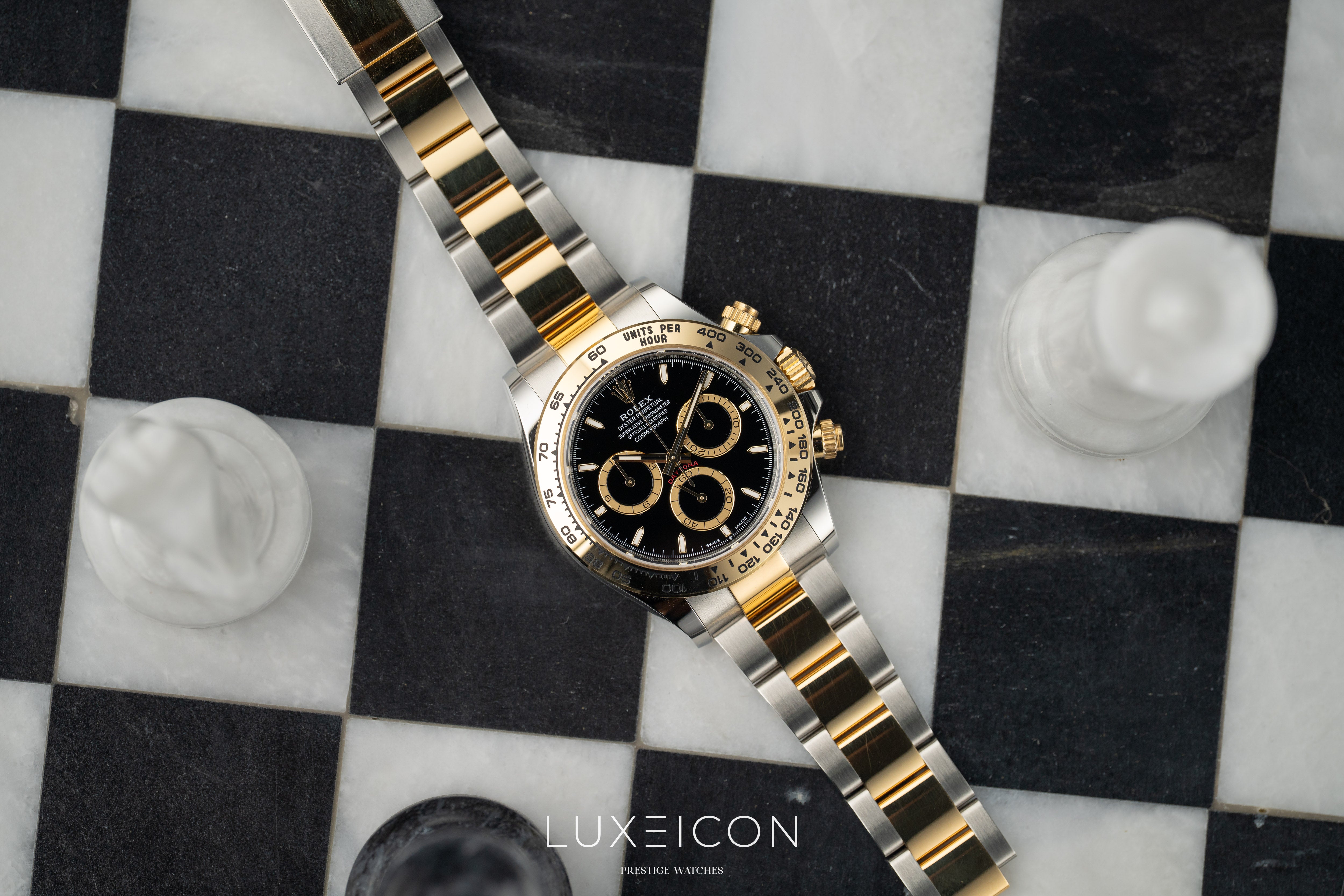 Rolex Daytona Cosmograph 126503 Two Tone Yellow Gold Steel Black Dial 2025