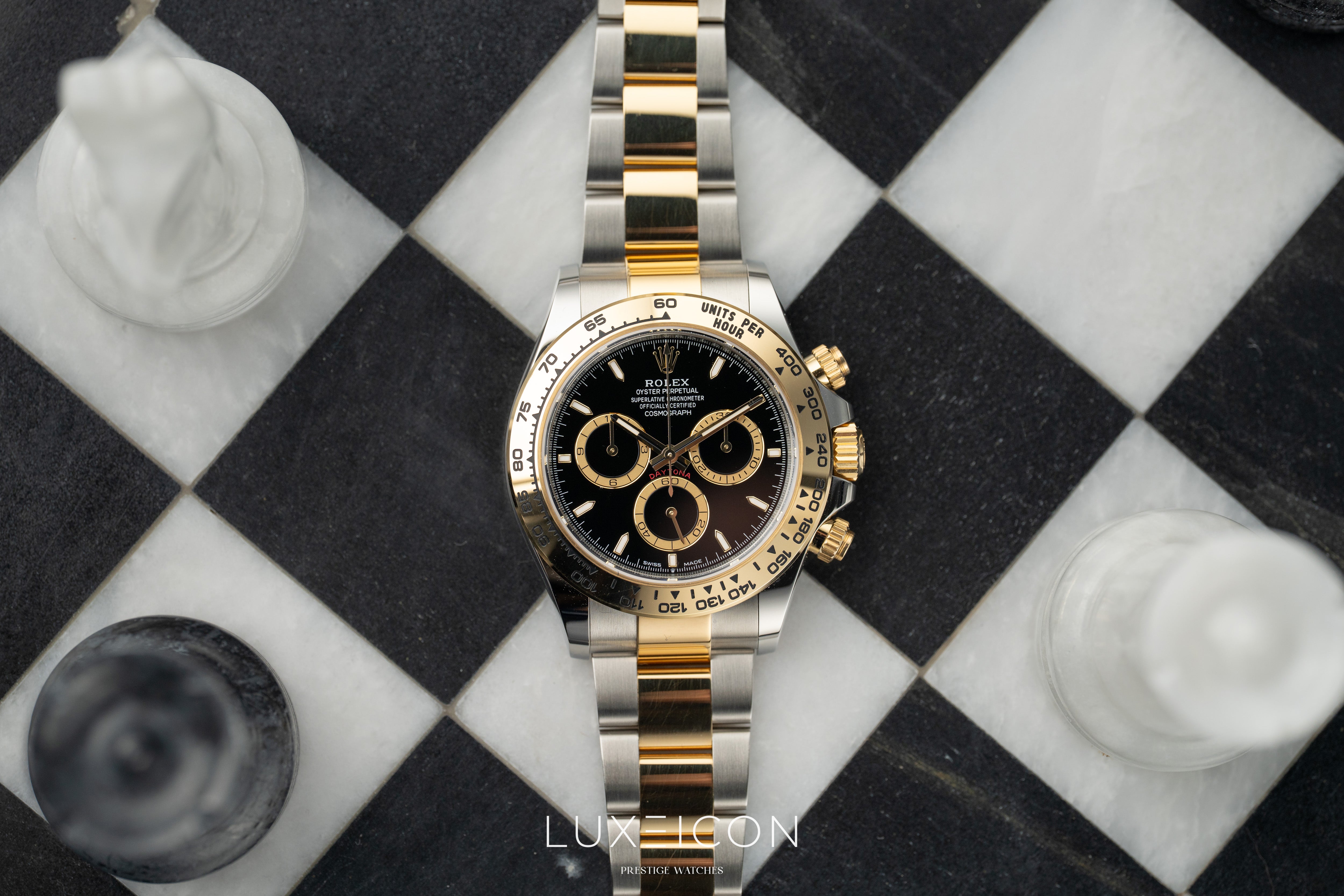 Rolex Daytona Cosmograph 126503 Two Tone Yellow Gold Steel Black Dial 2025