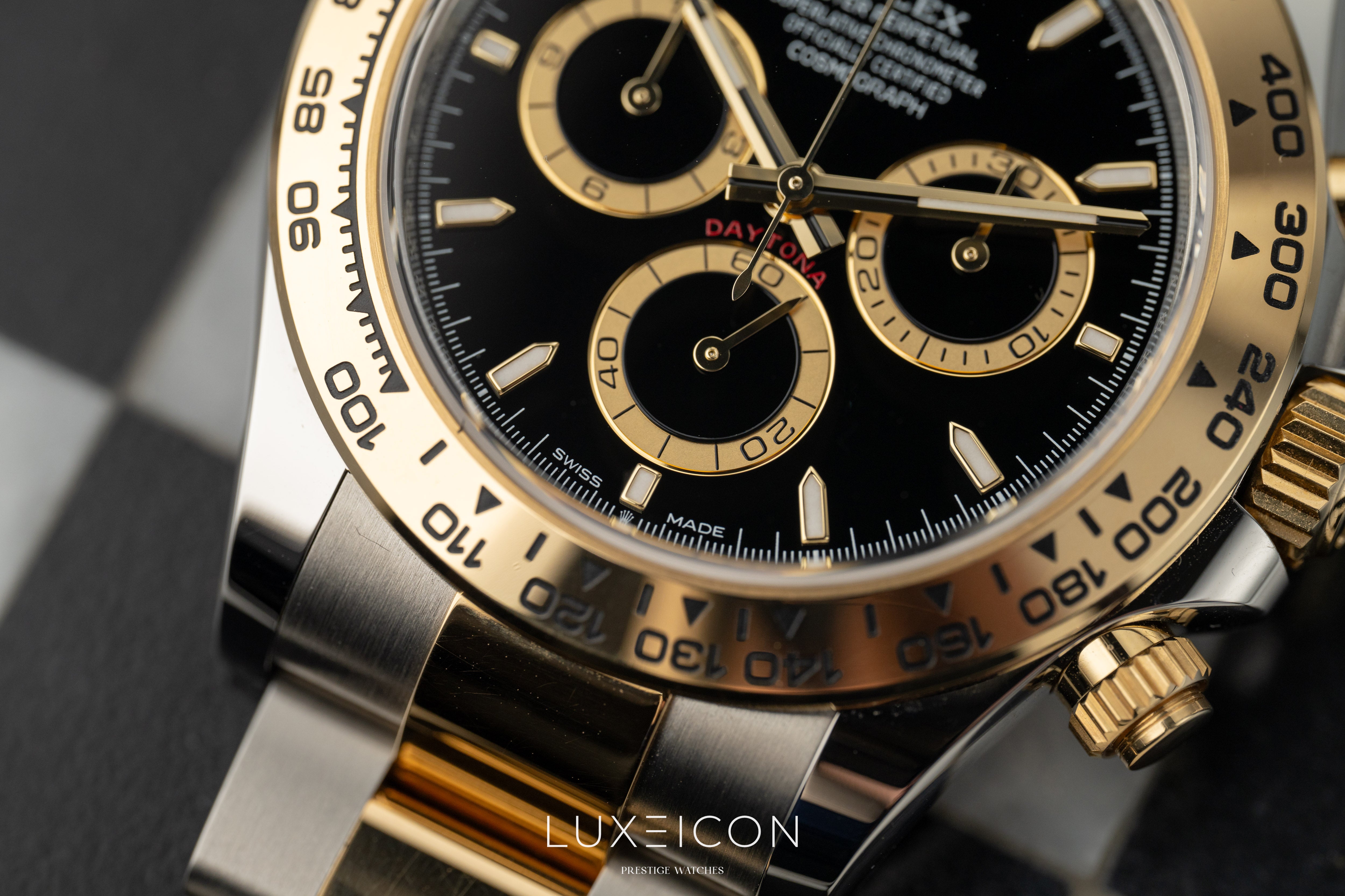 Rolex Daytona Cosmograph 126503 Two Tone Yellow Gold Steel Black Dial 2025