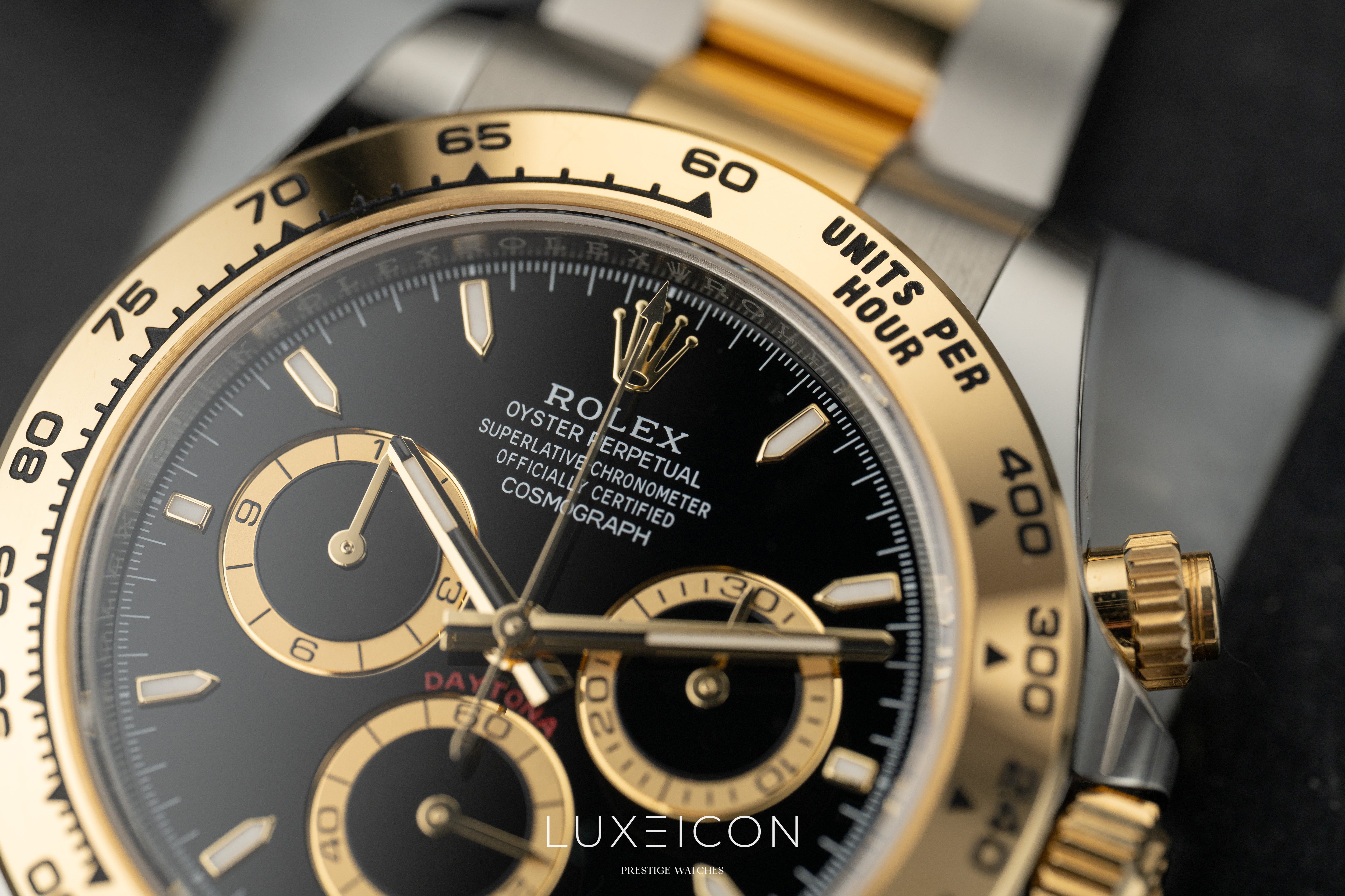 Rolex Daytona Cosmograph 126503 Two Tone Yellow Gold Steel Black Dial 2025