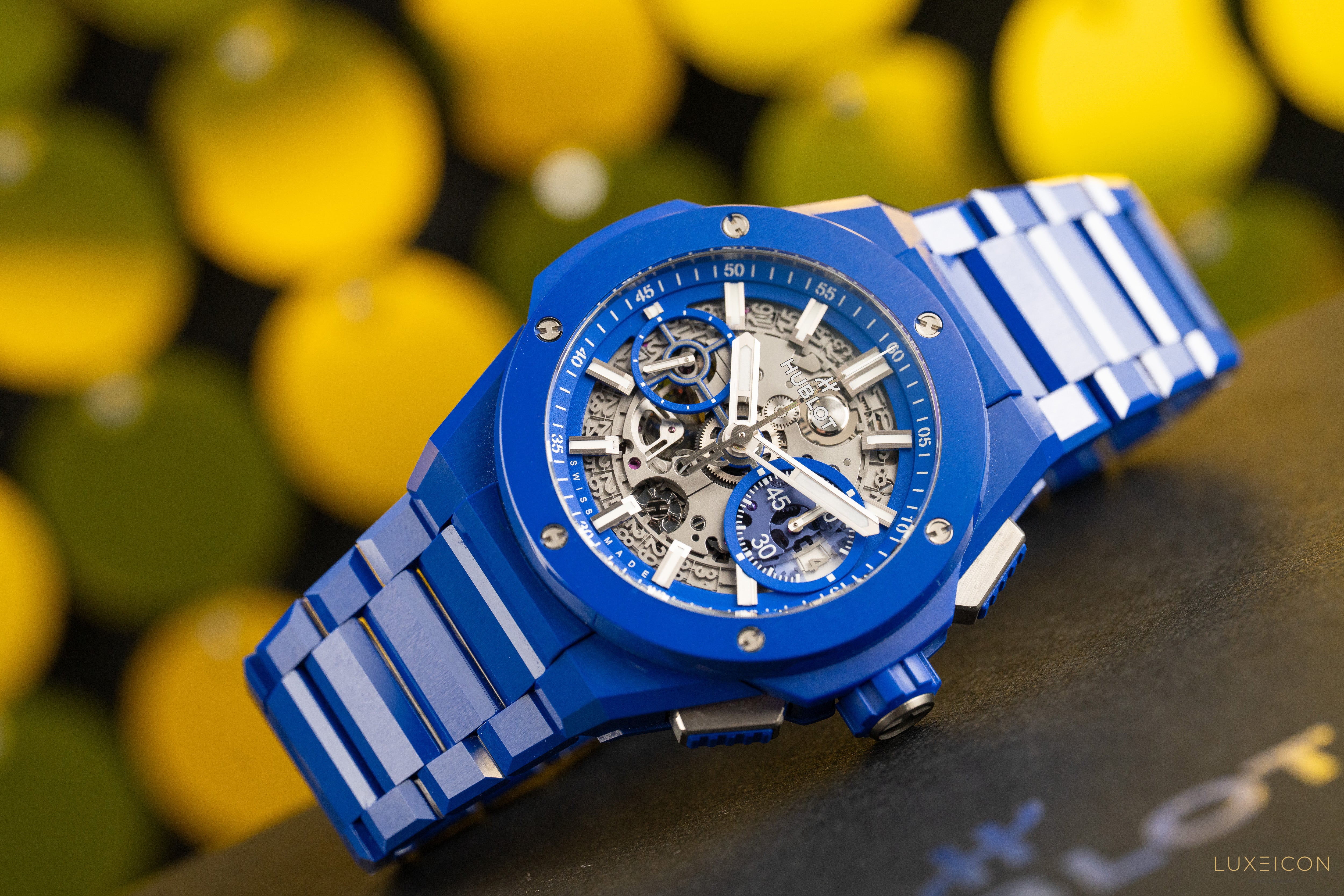 Hublot Big Bang Integrated Indigo Blue Ceramic 451.EX.5129.EX Limited Edition