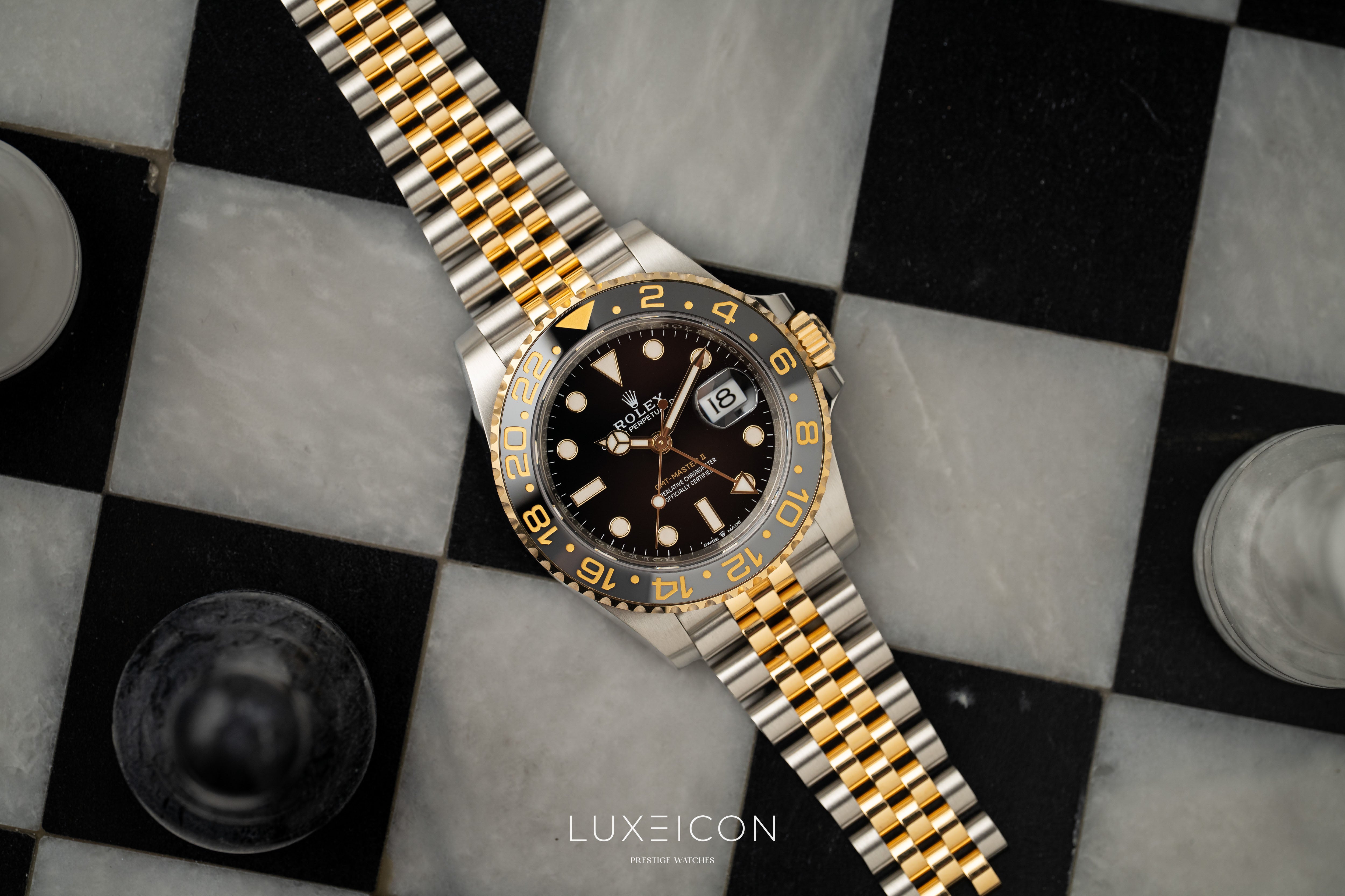 Rolex GMT-Master II Zombie Bumblebee 126713GRNR Two Tone Jubilee 2026