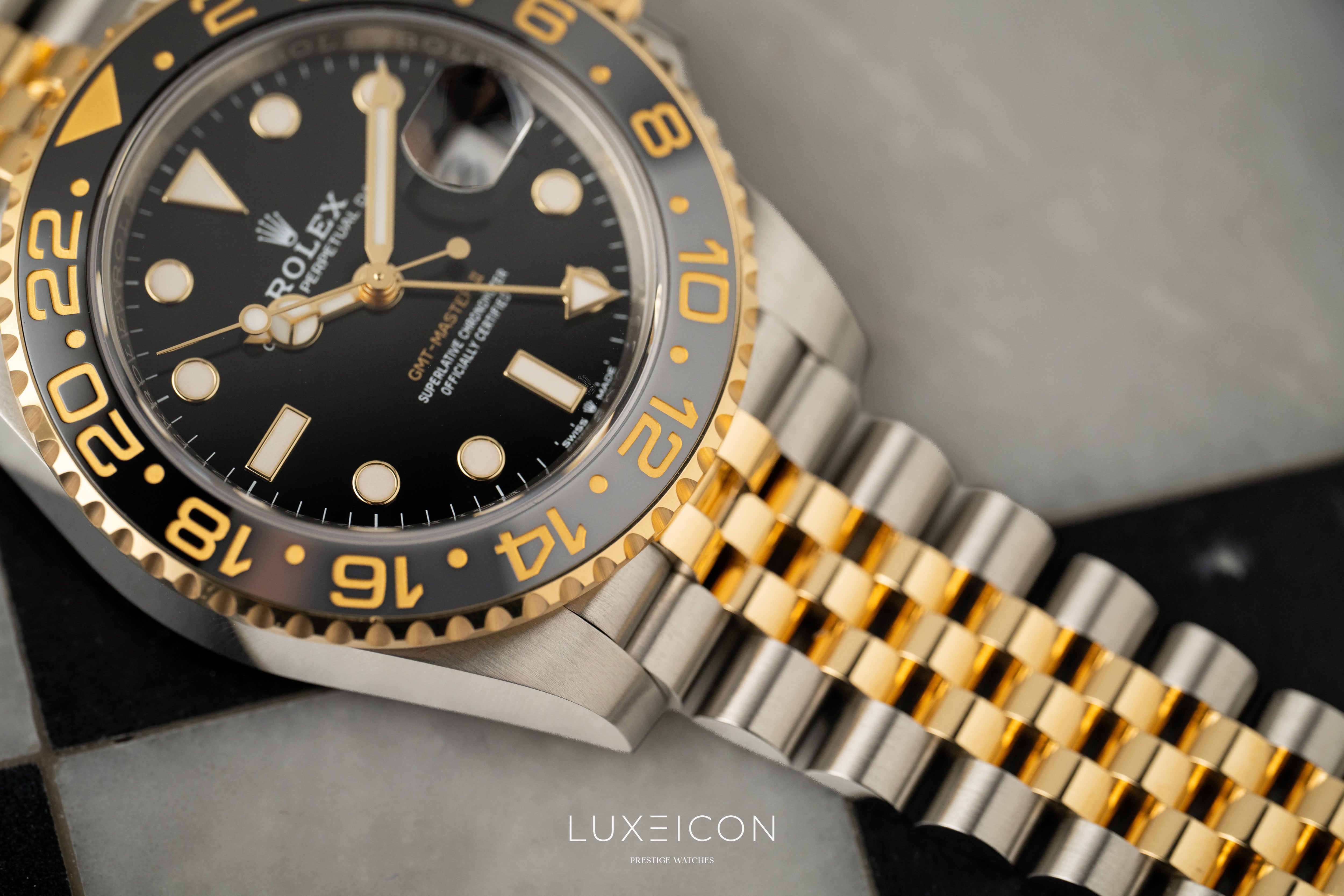 Rolex GMT-Master II Zombie Bumblebee 126713GRNR Two Tone Jubilee 2026