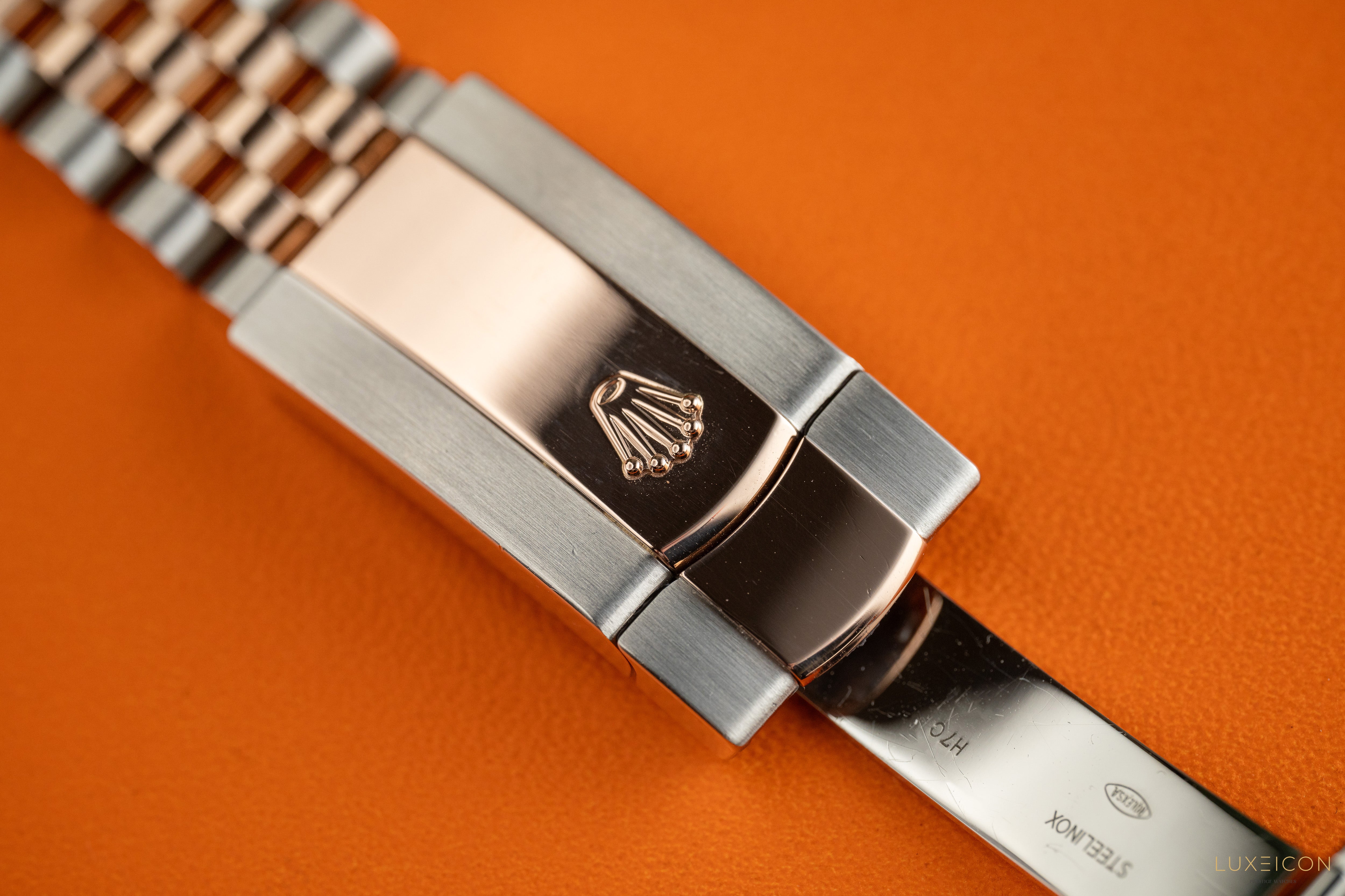 Rolex Datejust 36 126231 Datejust 36mm Two-Tone Rose Gold Black Diamond Dial Jubilee 2025