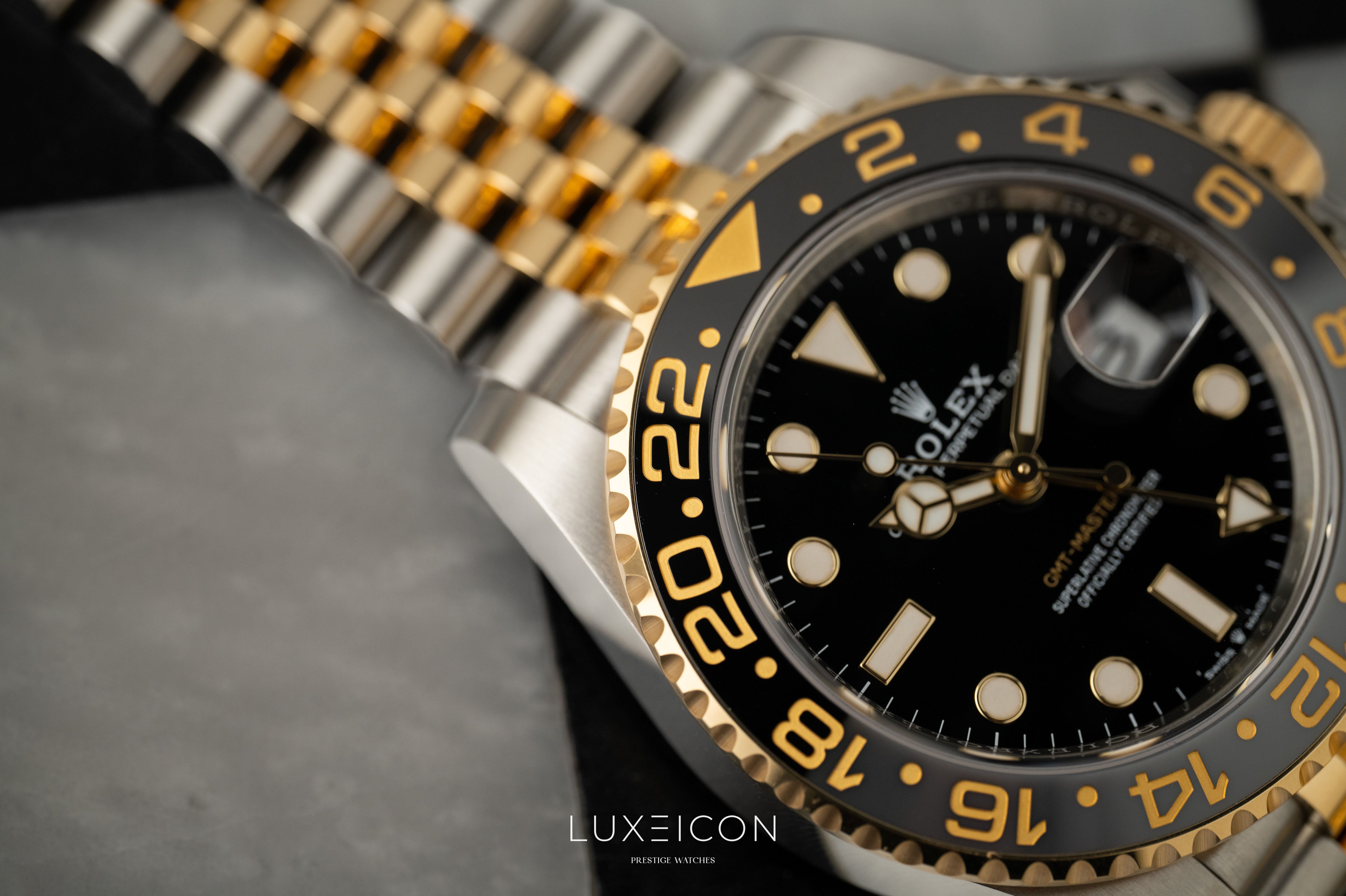 Rolex GMT-Master II Zombie Bumblebee 126713GRNR Two Tone Jubilee 2026
