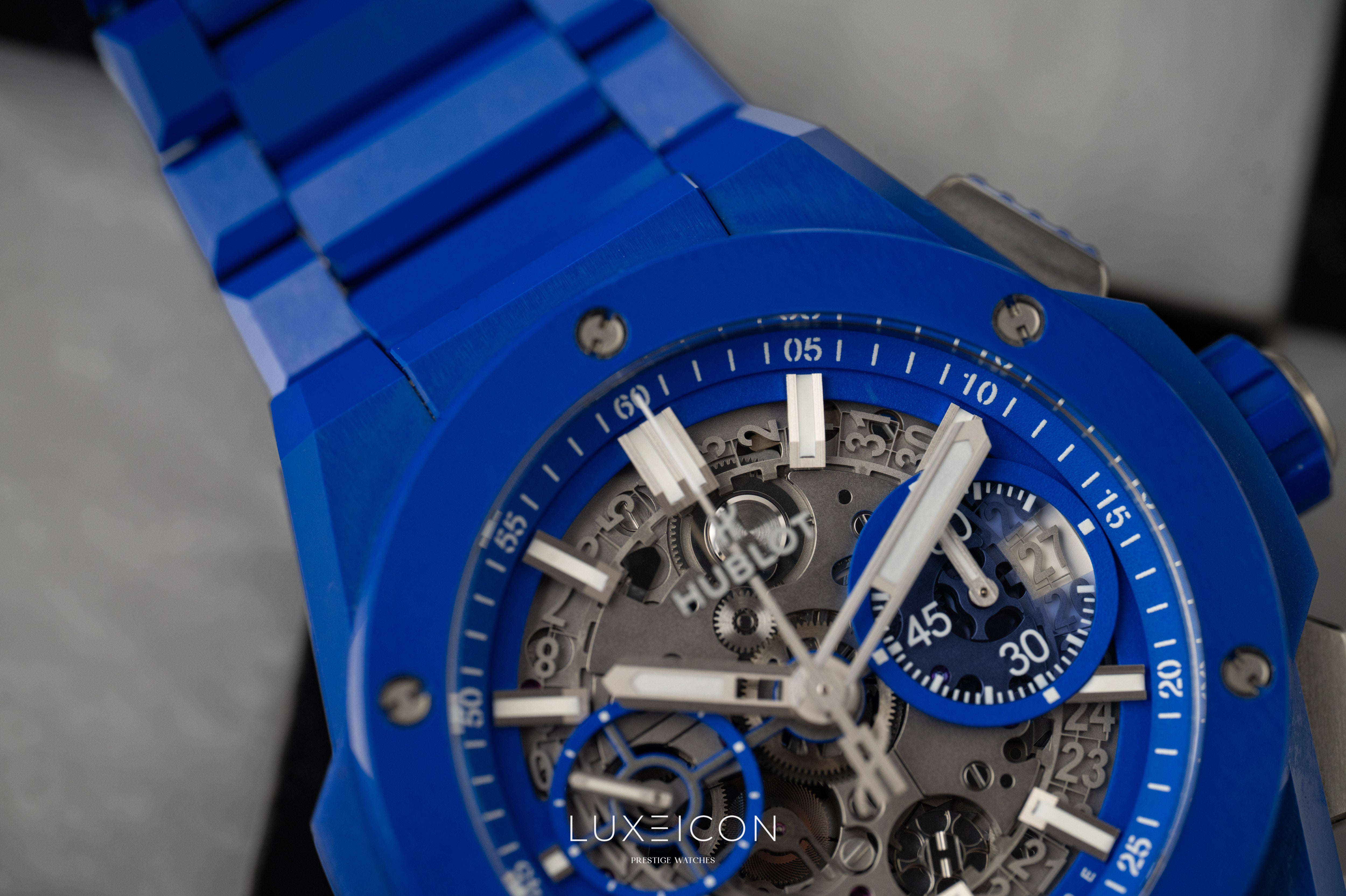 Hublot Big Bang Integrated Indigo Blue Ceramic 451.EX.5129.EX Limited Edition