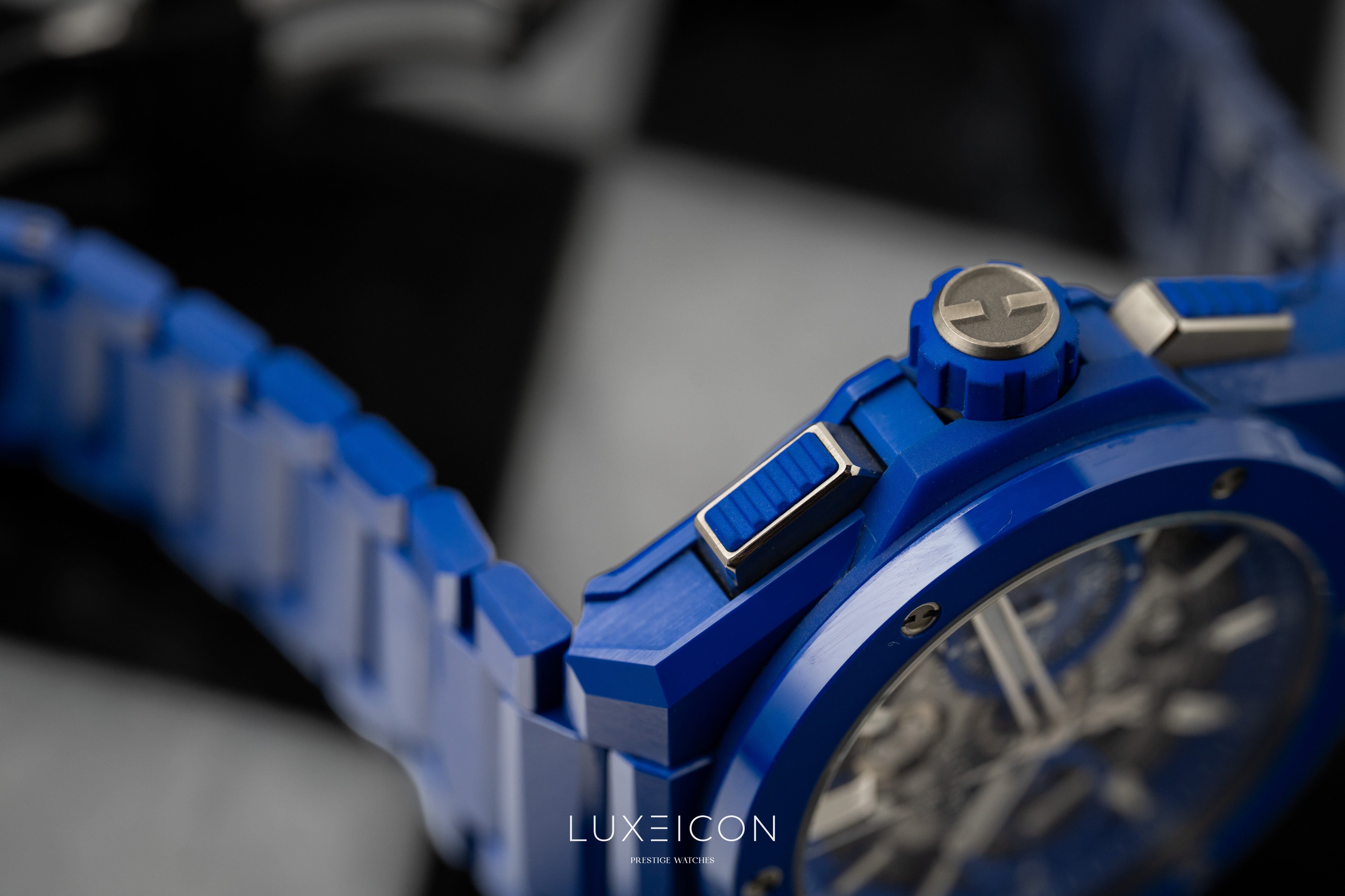 Hublot Big Bang Integrated Indigo Blue Ceramic 451.EX.5129.EX Limited Edition