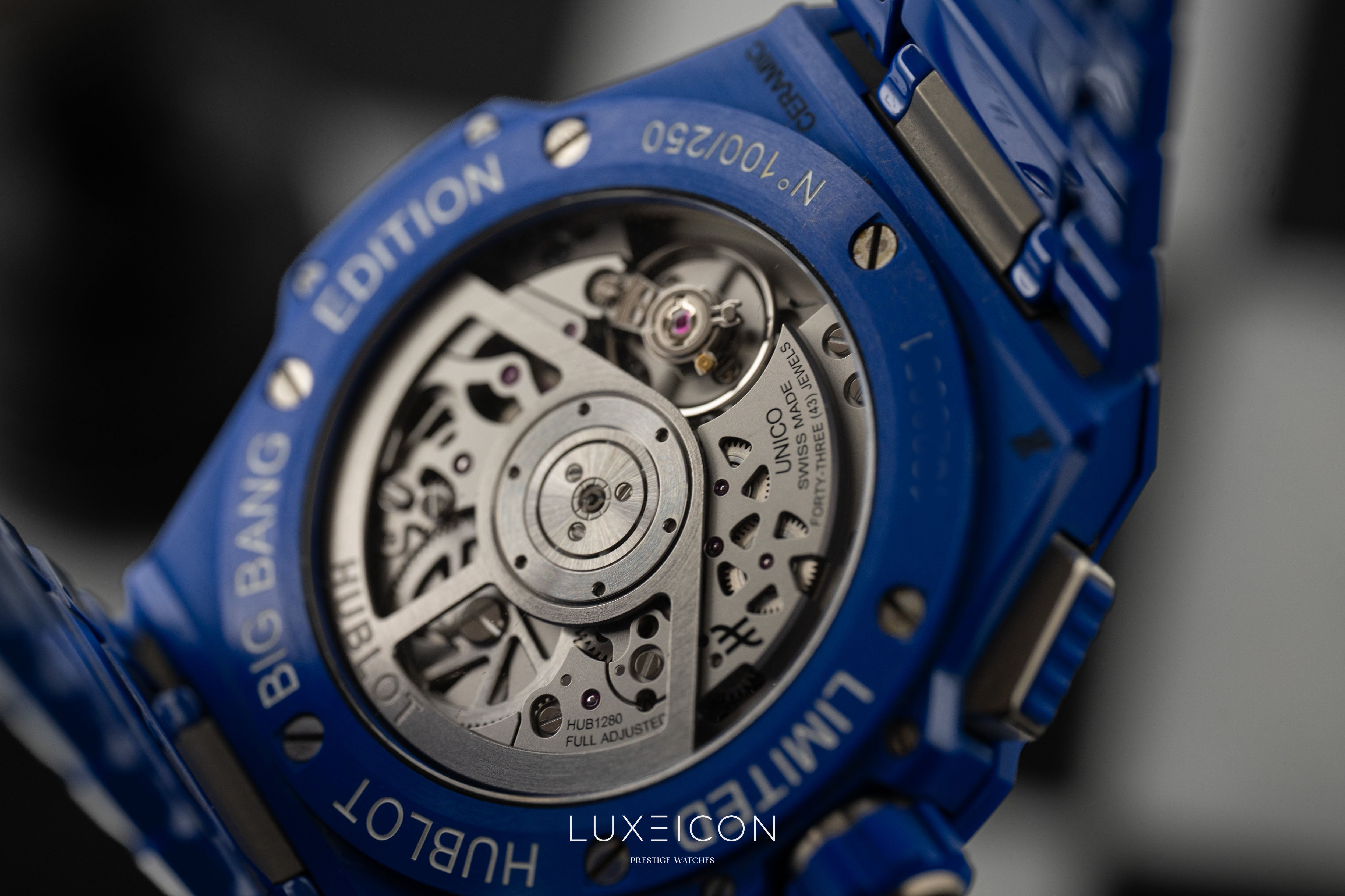 Hublot Big Bang Integrated Indigo Blue Ceramic 451.EX.5129.EX Limited Edition
