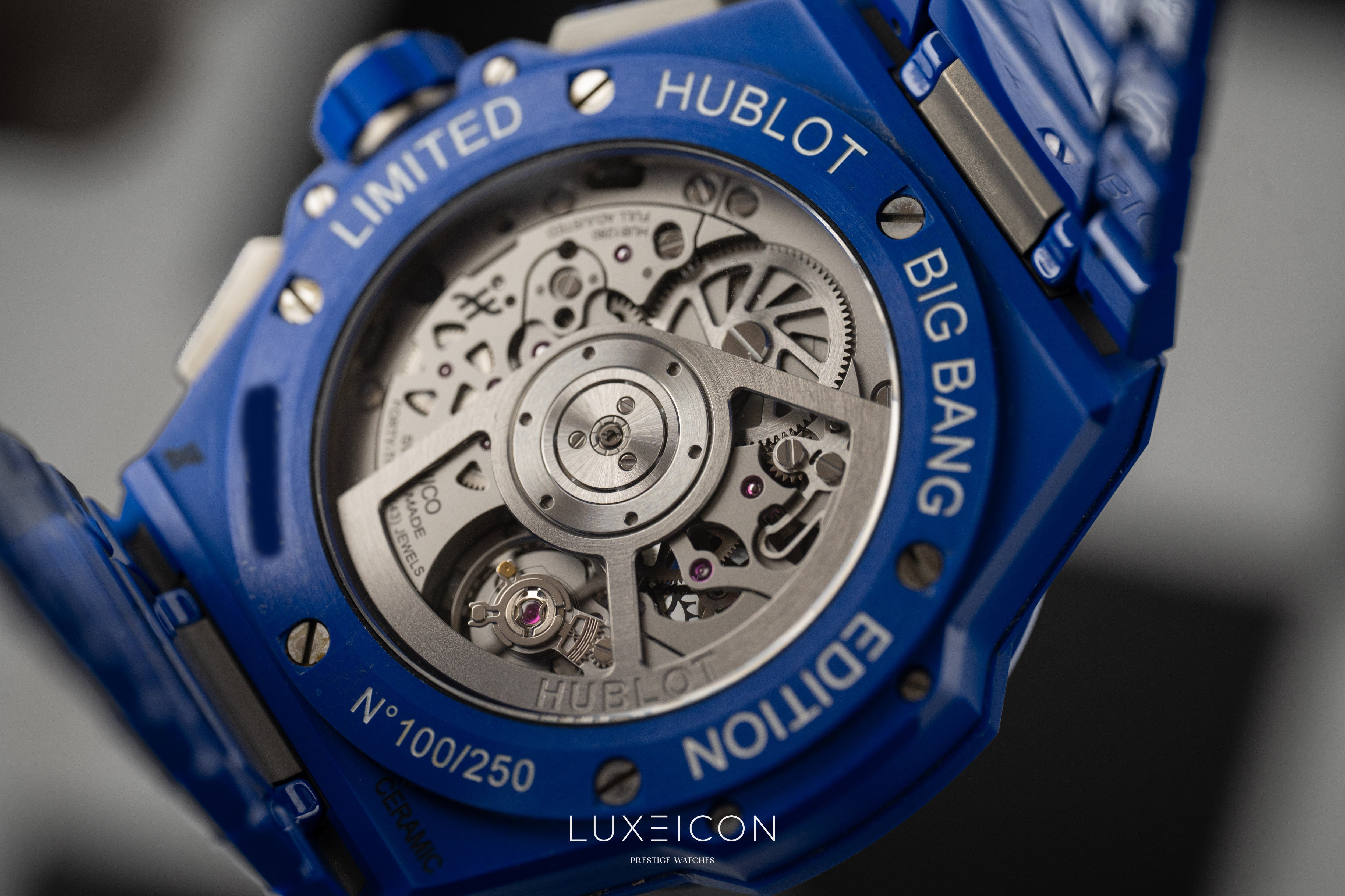 Hublot Big Bang Integrated Indigo Blue Ceramic 451.EX.5129.EX Limited Edition