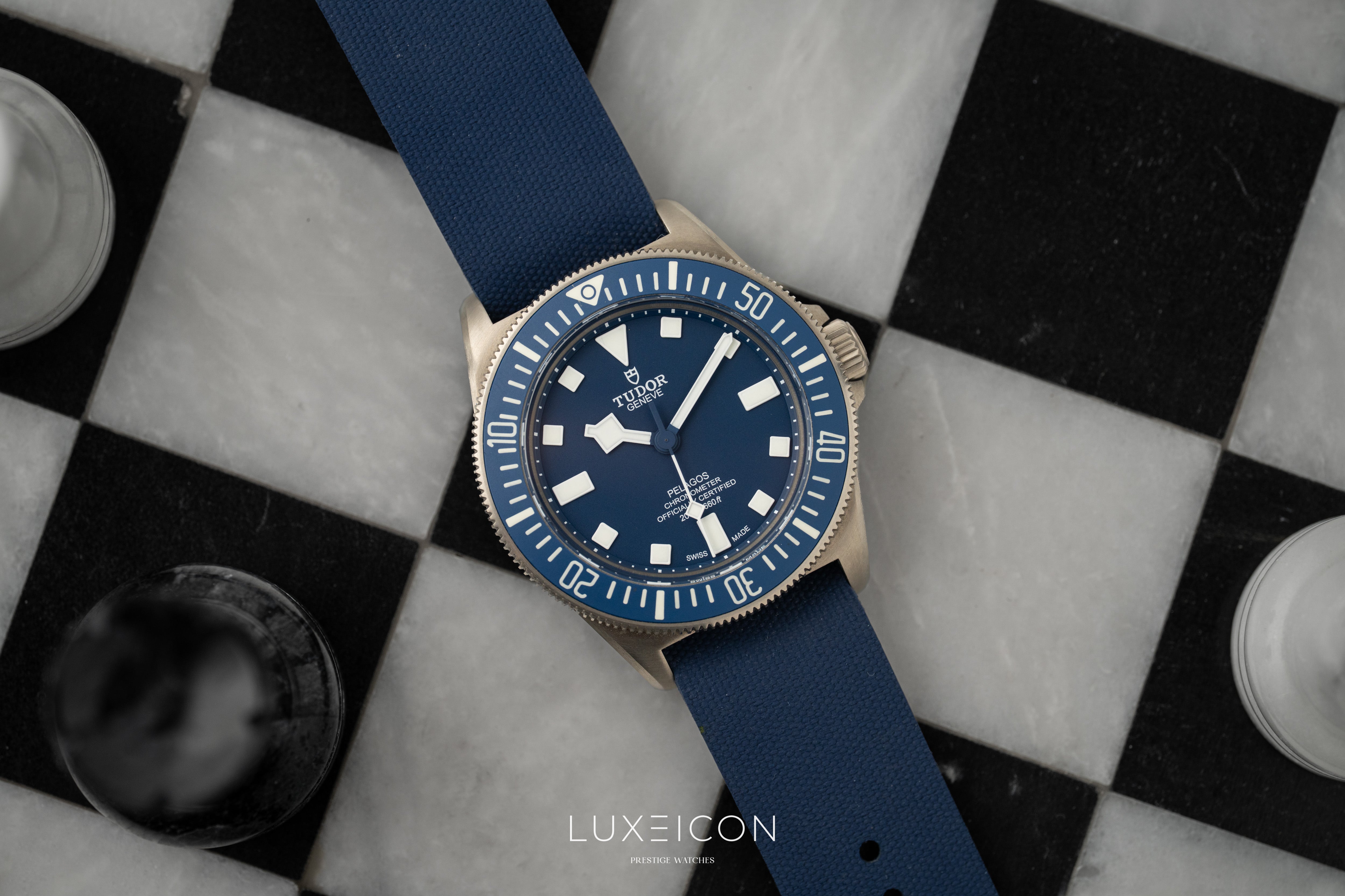 Tudor Pelagos FXD | Titanium | Blue Dial | 25707B/24| Box & Papers | 2025