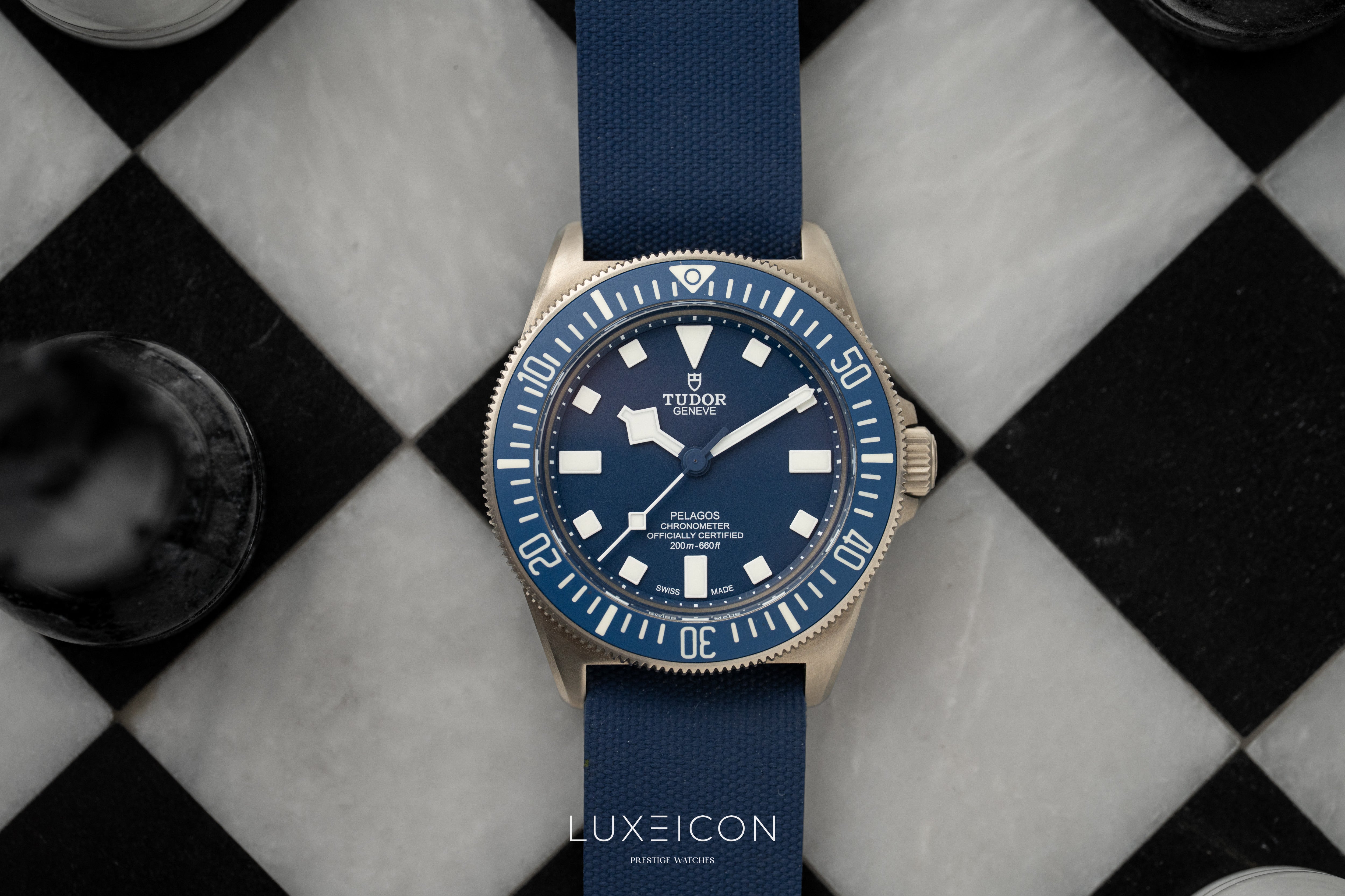 Tudor Pelagos FXD | Titanium | Blue Dial | 25707B/24| Box & Papers | 2025