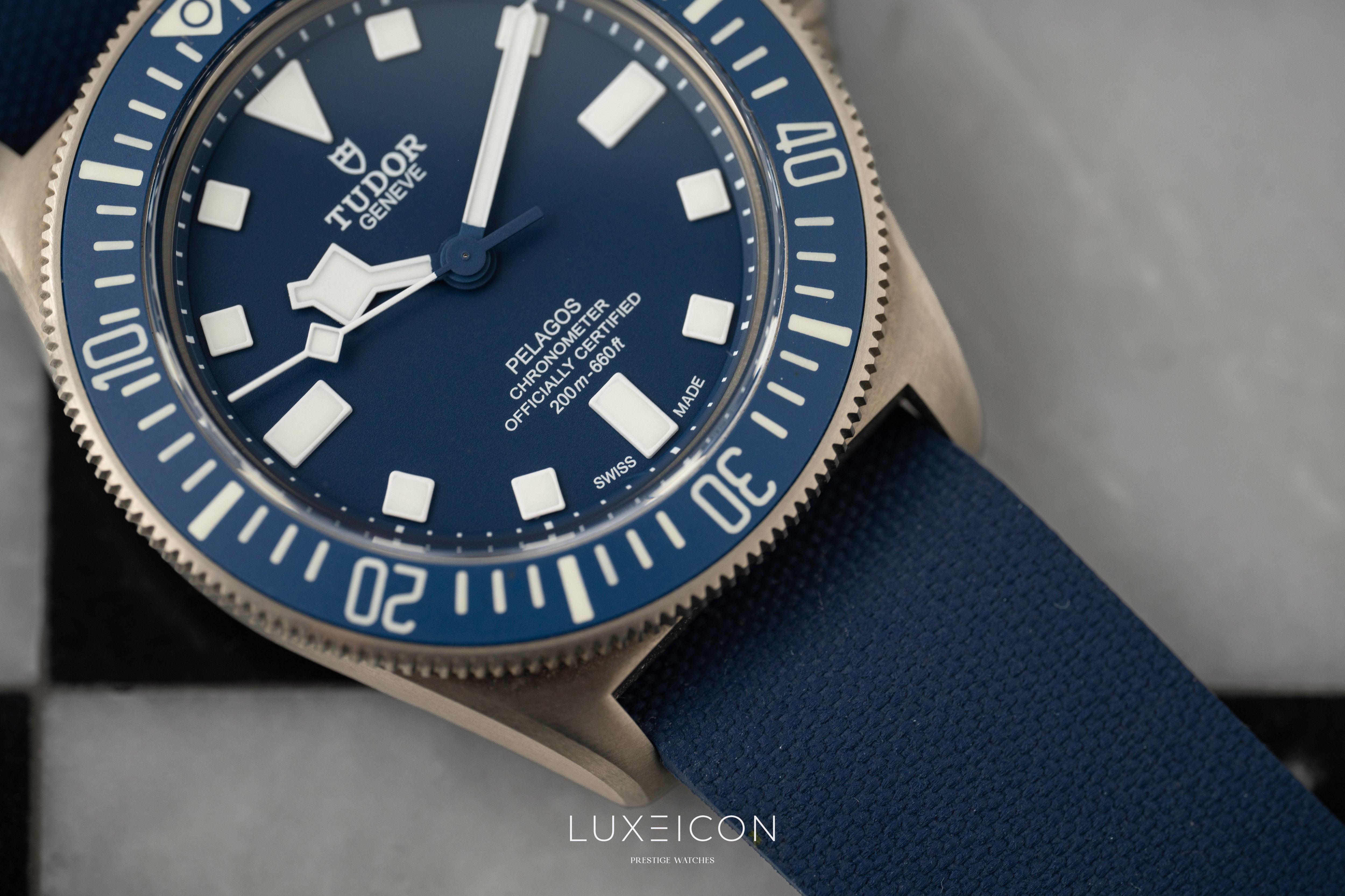 Tudor Pelagos FXD | Titanium | Blue Dial | 25707B/24| Box & Papers | 2025