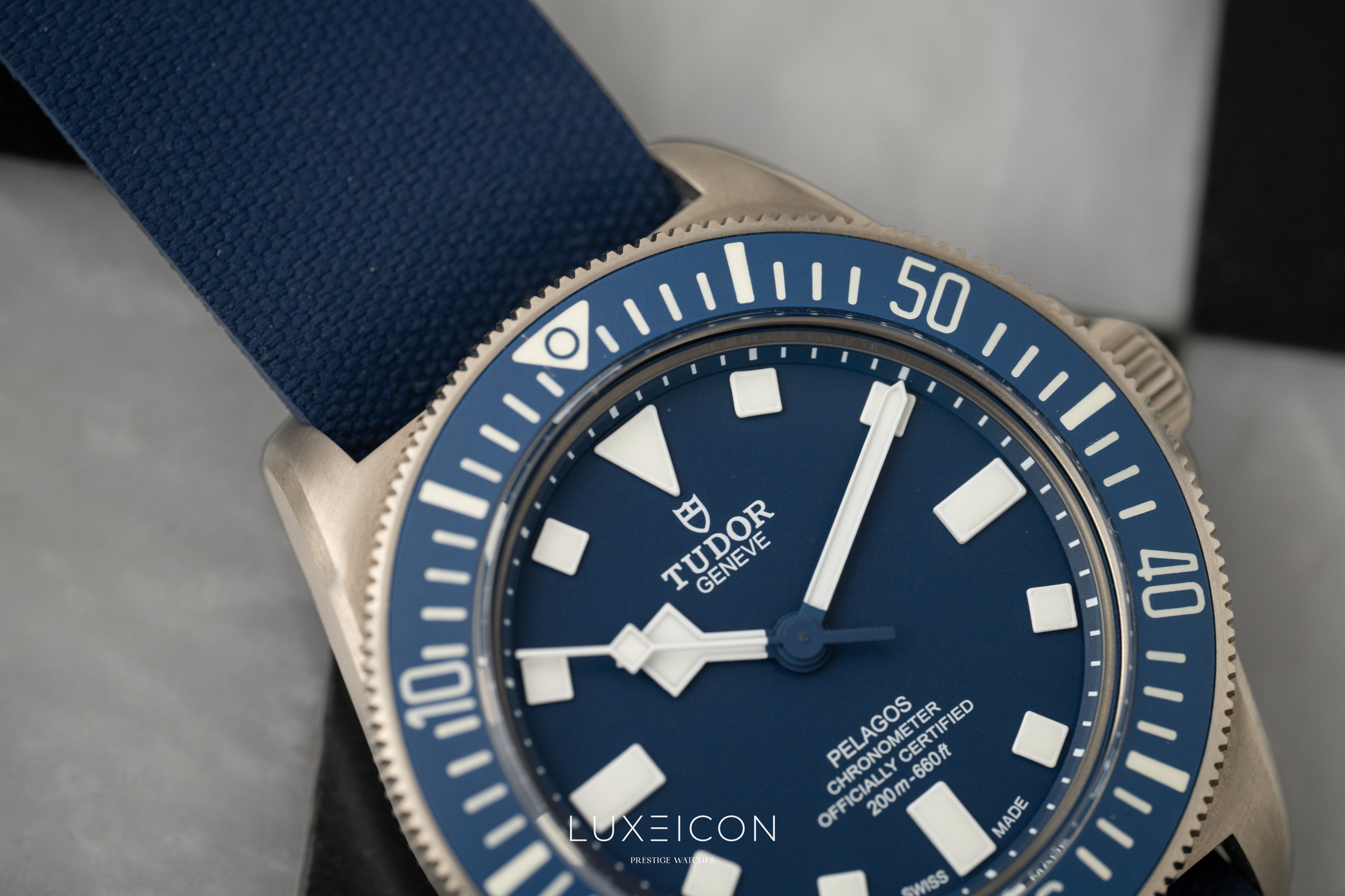 Tudor Pelagos FXD | Titanium | Blue Dial | 25707B/24| Box & Papers | 2025