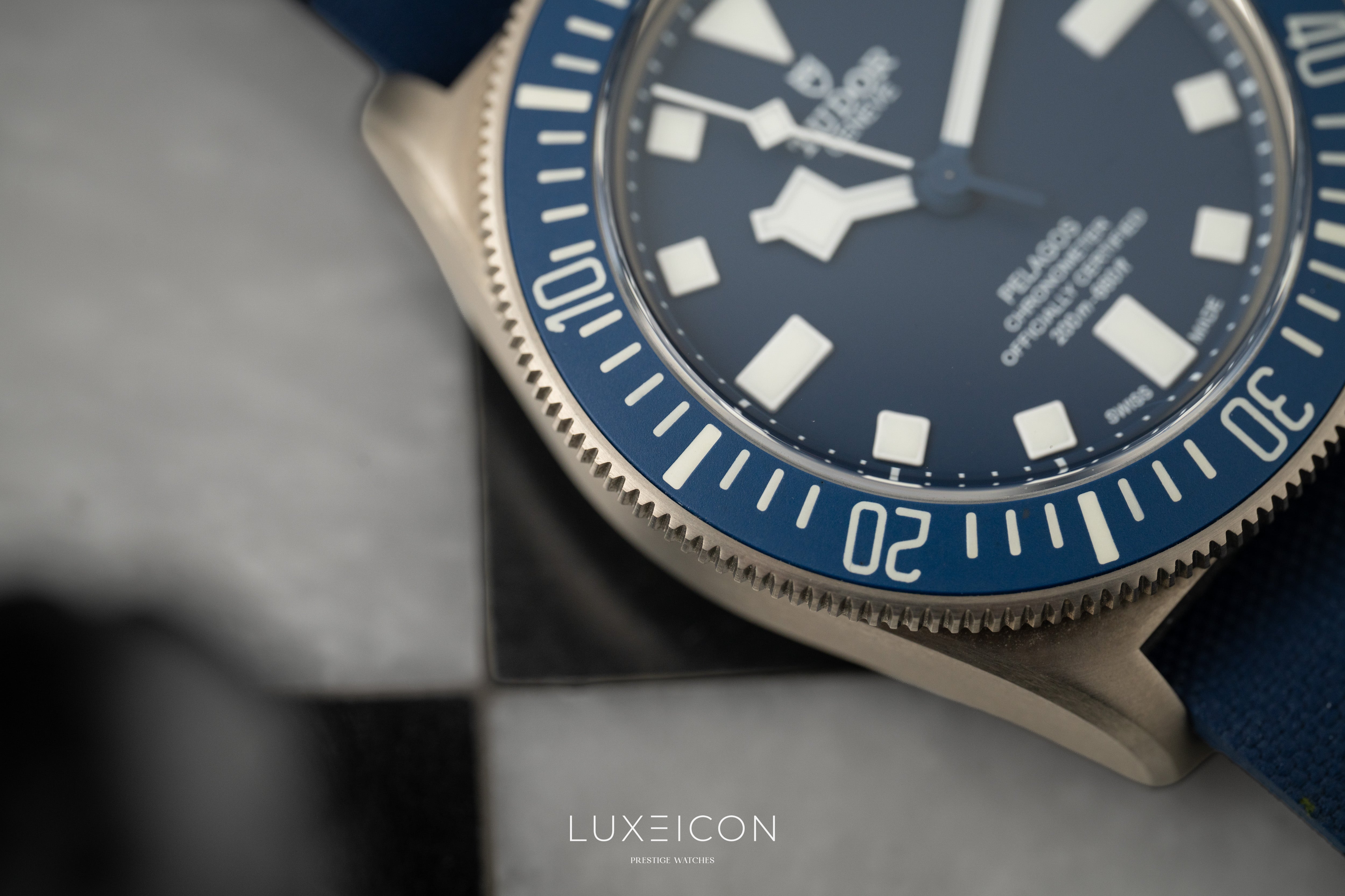 Tudor Pelagos FXD | Titanium | Blue Dial | 25707B/24| Box & Papers | 2025