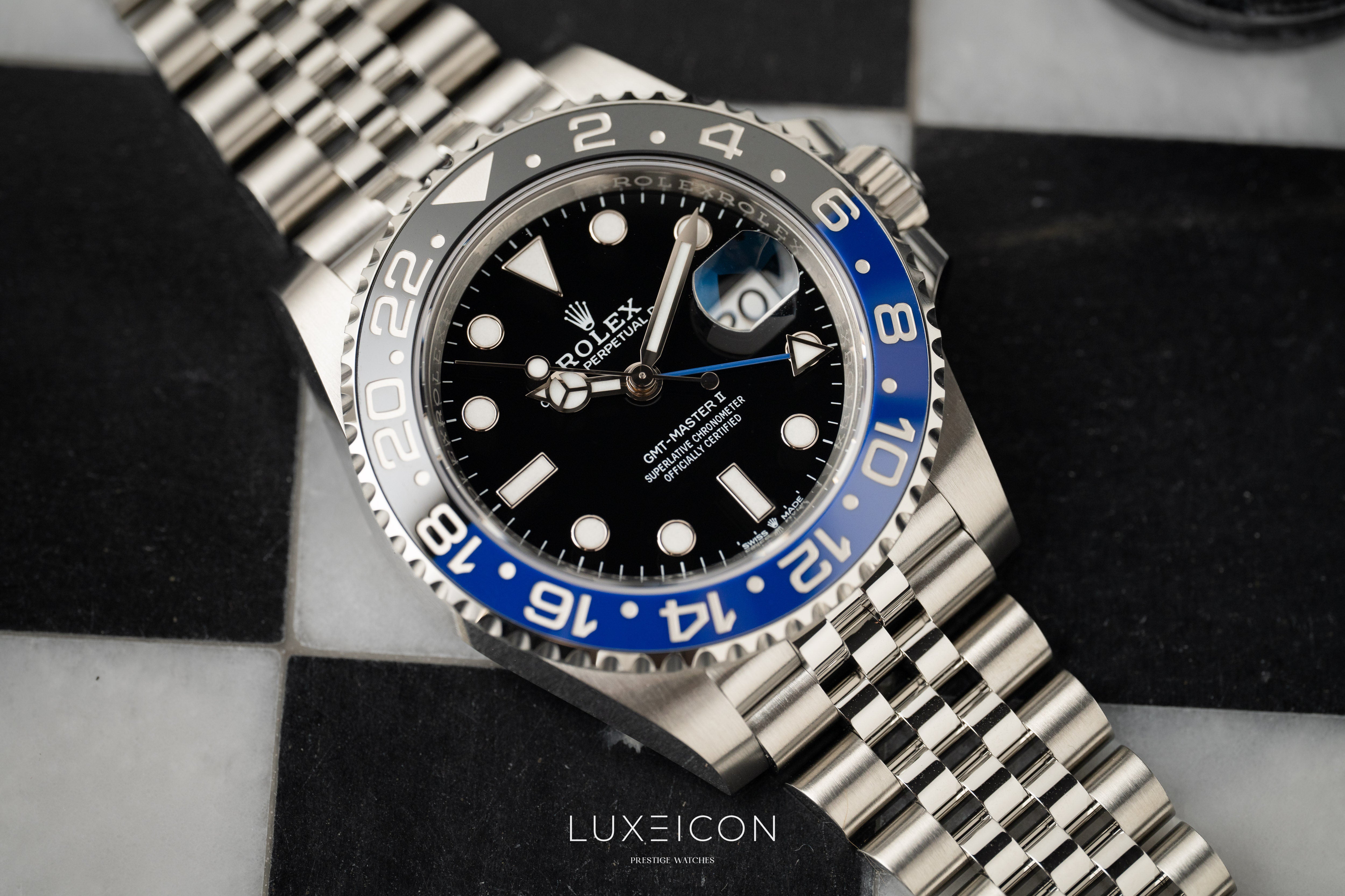 Rolex GMT-Master II Batgirl Jubilee Bracelet 126710BLNR Bagirl 2026