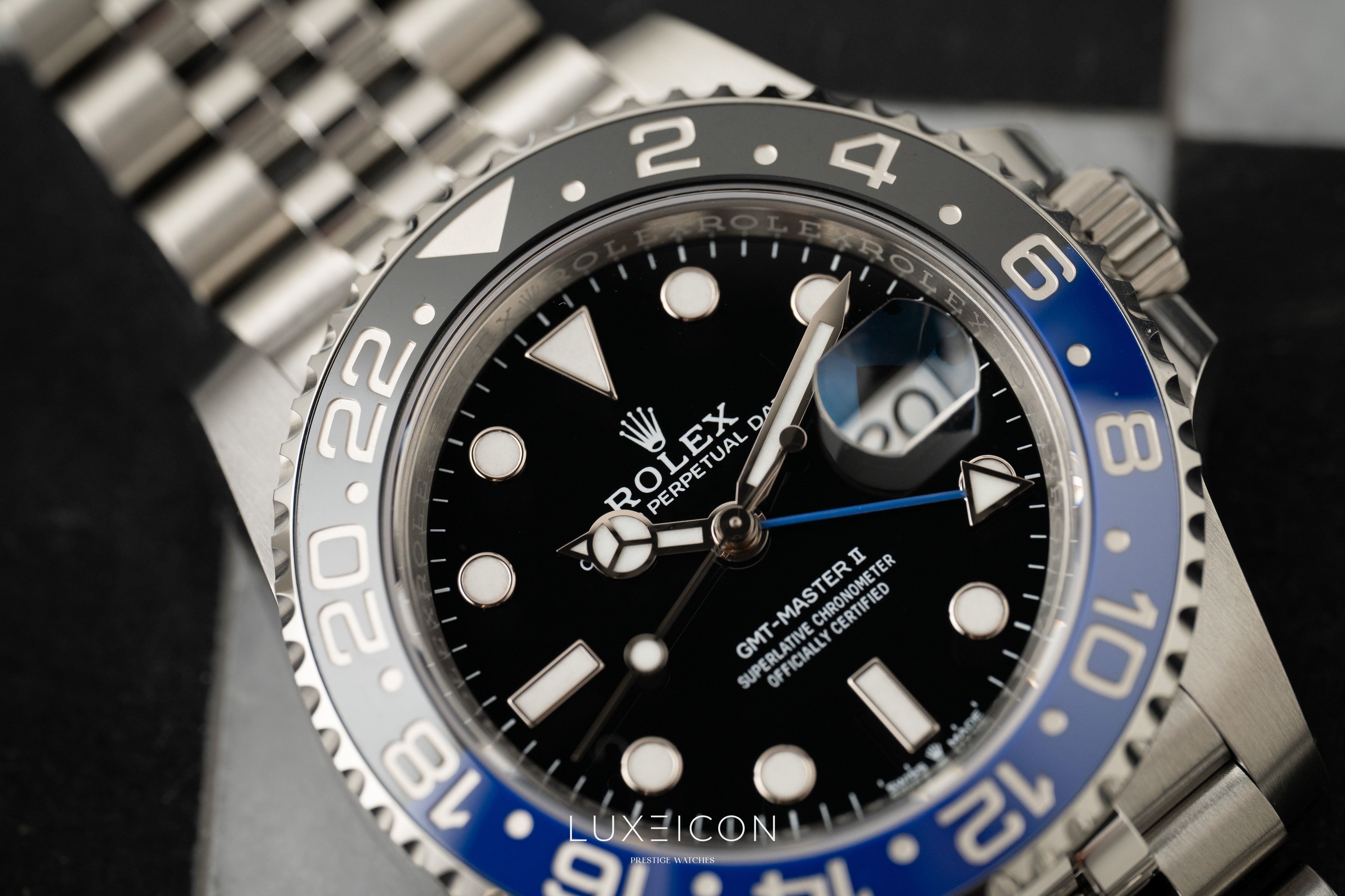 Rolex GMT-Master II Batgirl Jubilee Bracelet 126710BLNR Bagirl 2026