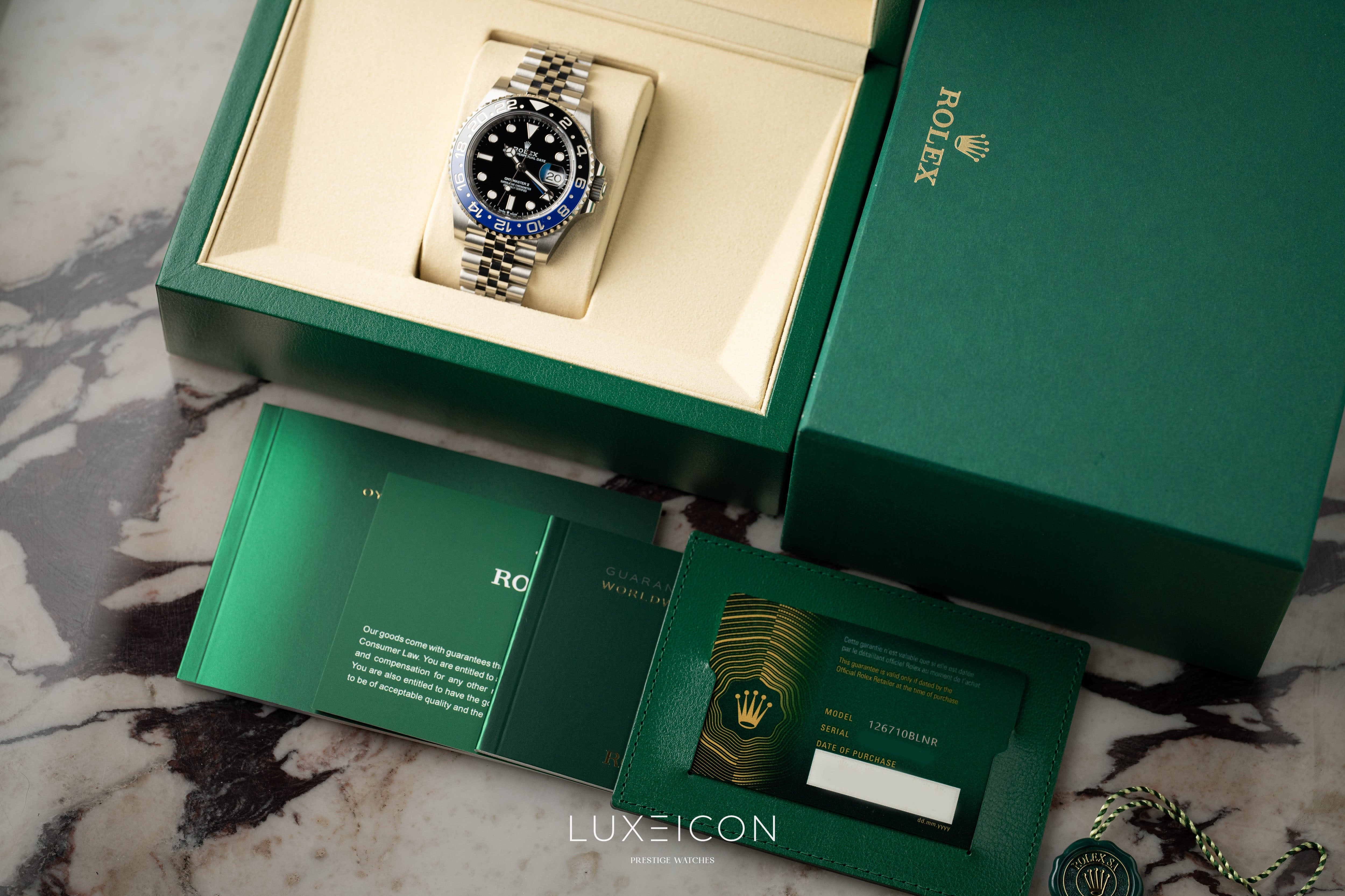 Rolex GMT-Master II Batgirl Jubilee Bracelet 126710BLNR Bagirl 2026
