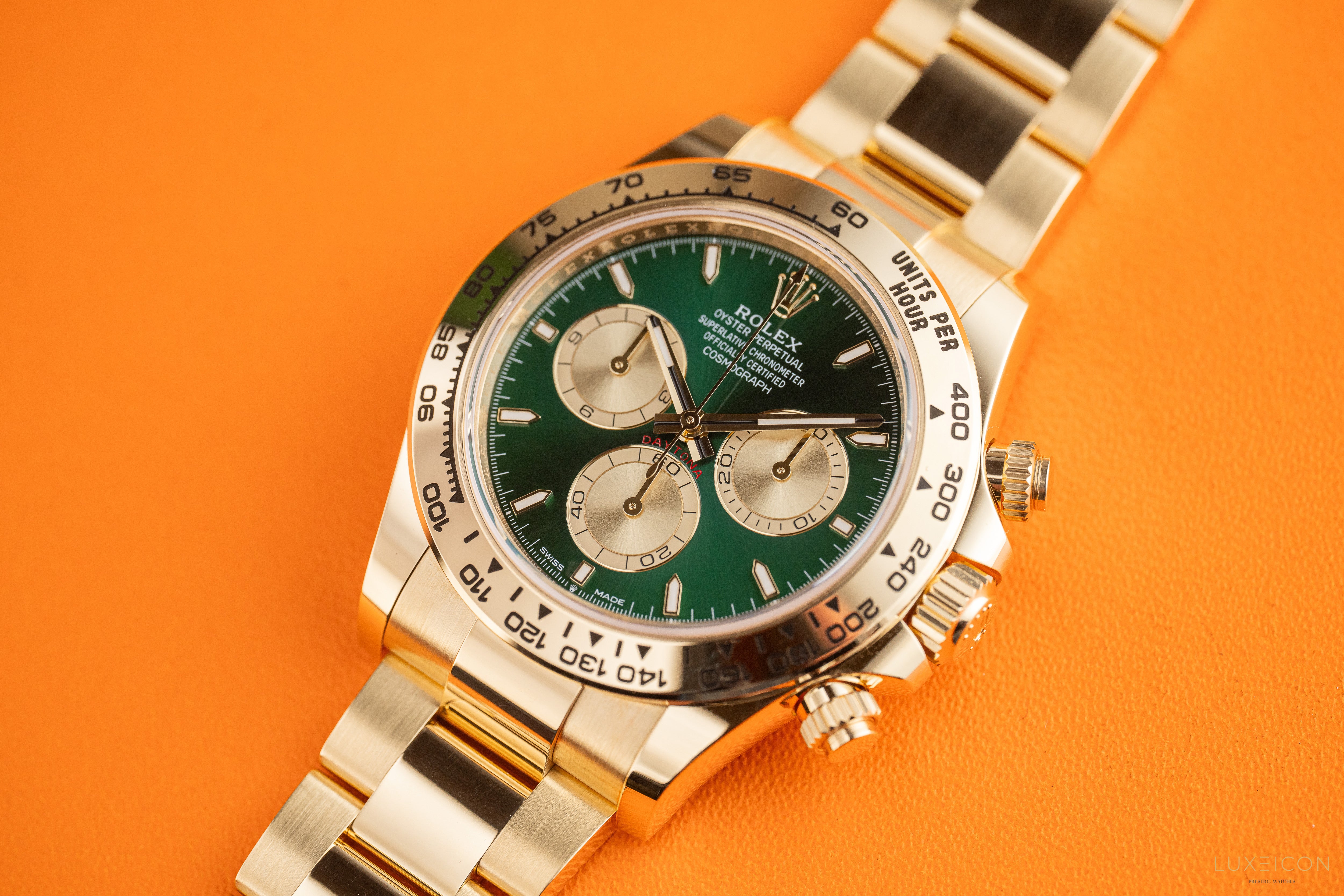 Rolex Cosmograph Daytona Yellow Gold Green Dial John Mayer 2.0 126508 2025