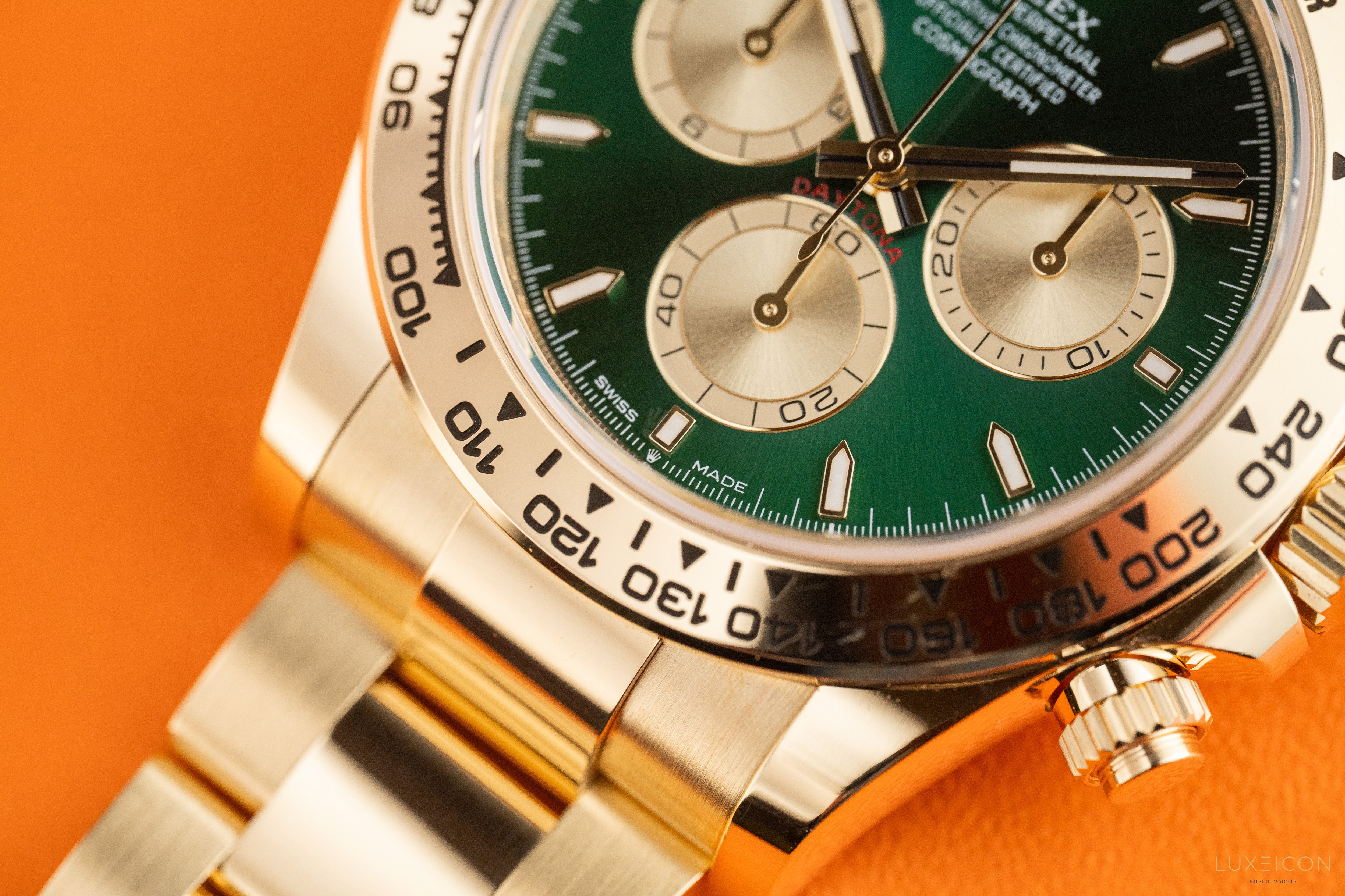 Rolex Cosmograph Daytona Yellow Gold Green Dial John Mayer 2.0 126508 2025