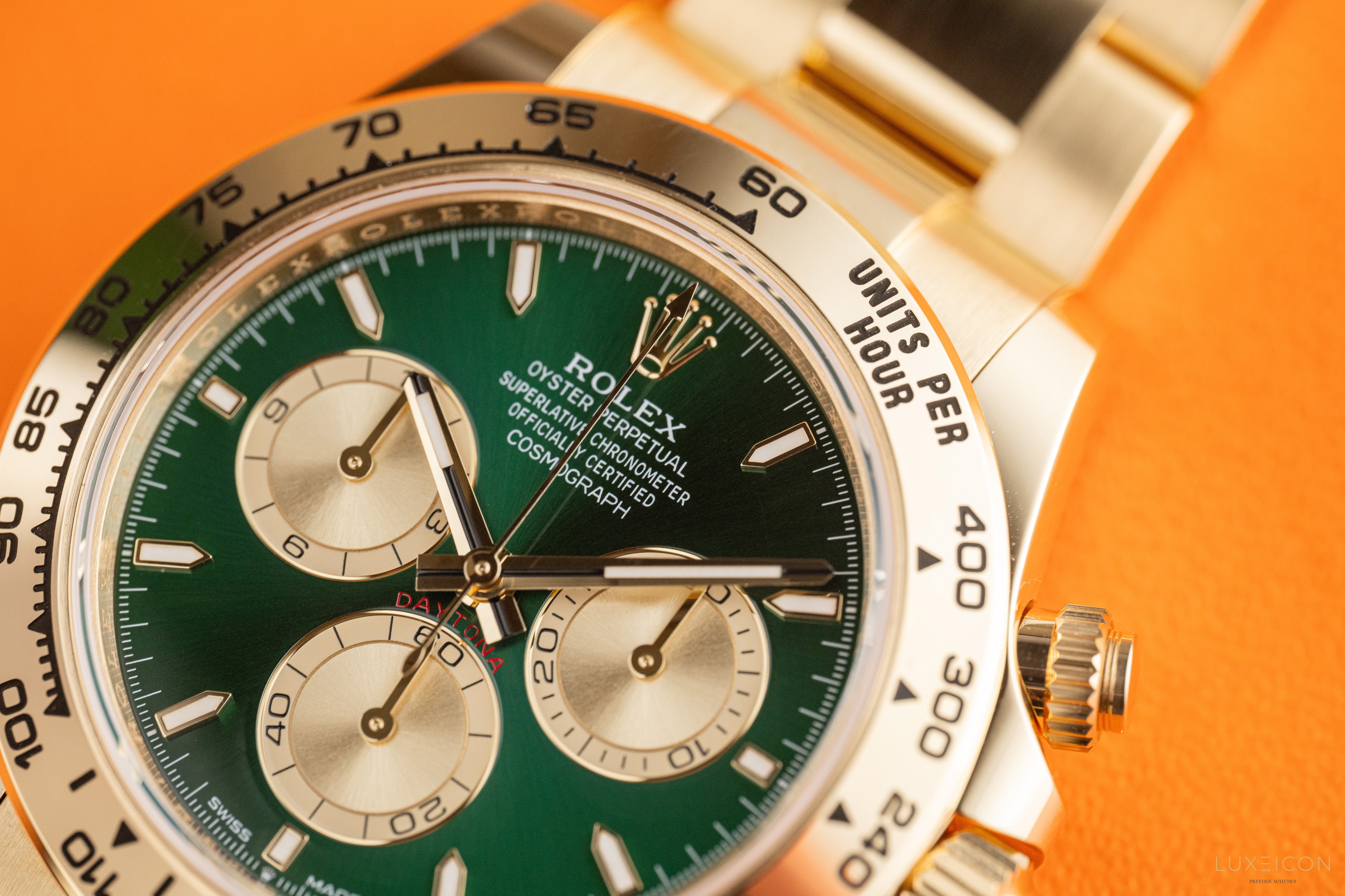 Rolex Cosmograph Daytona Yellow Gold Green Dial John Mayer 2.0 126508 2025