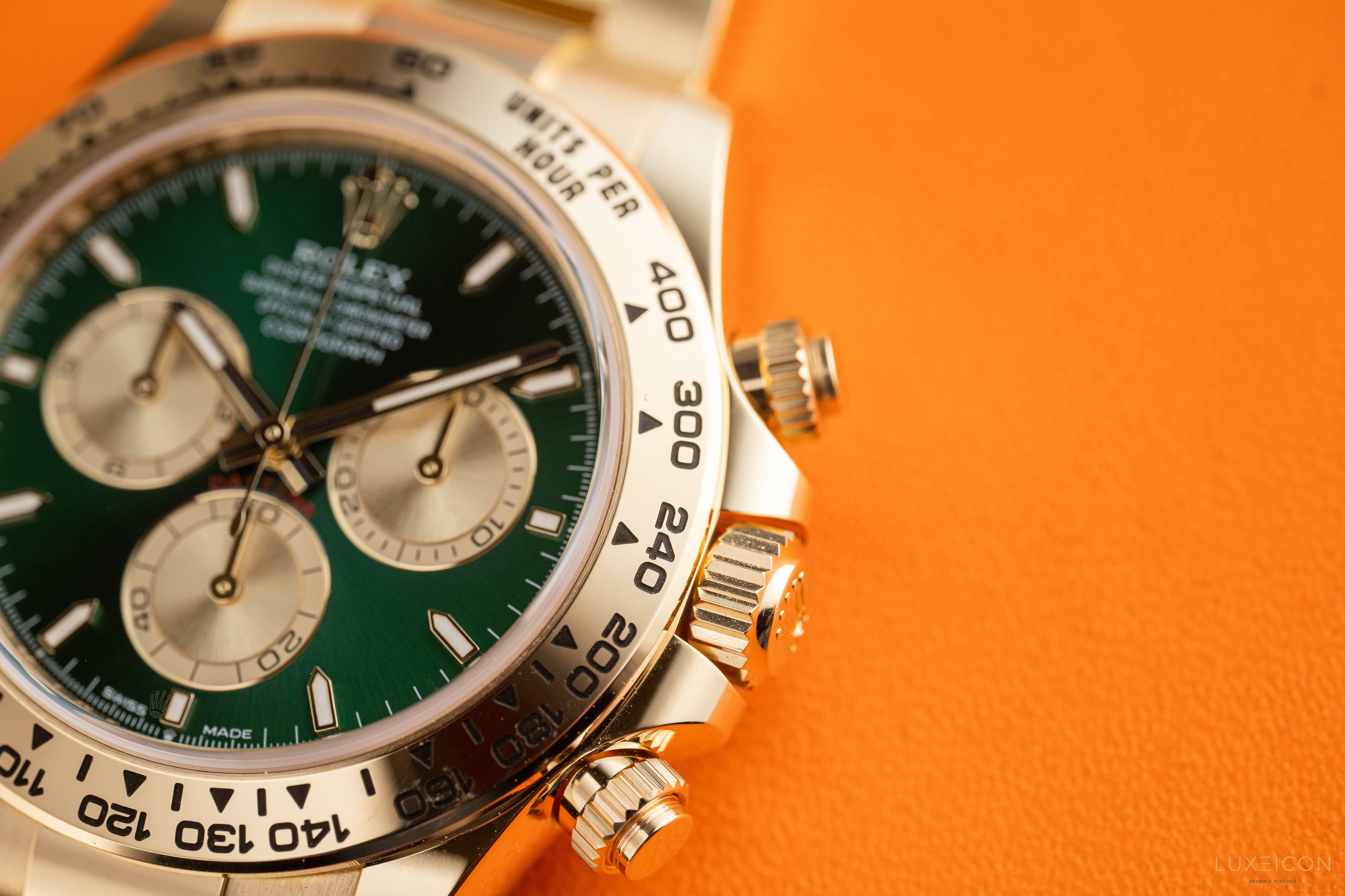 Rolex Cosmograph Daytona Yellow Gold Green Dial John Mayer 2.0 126508 2025