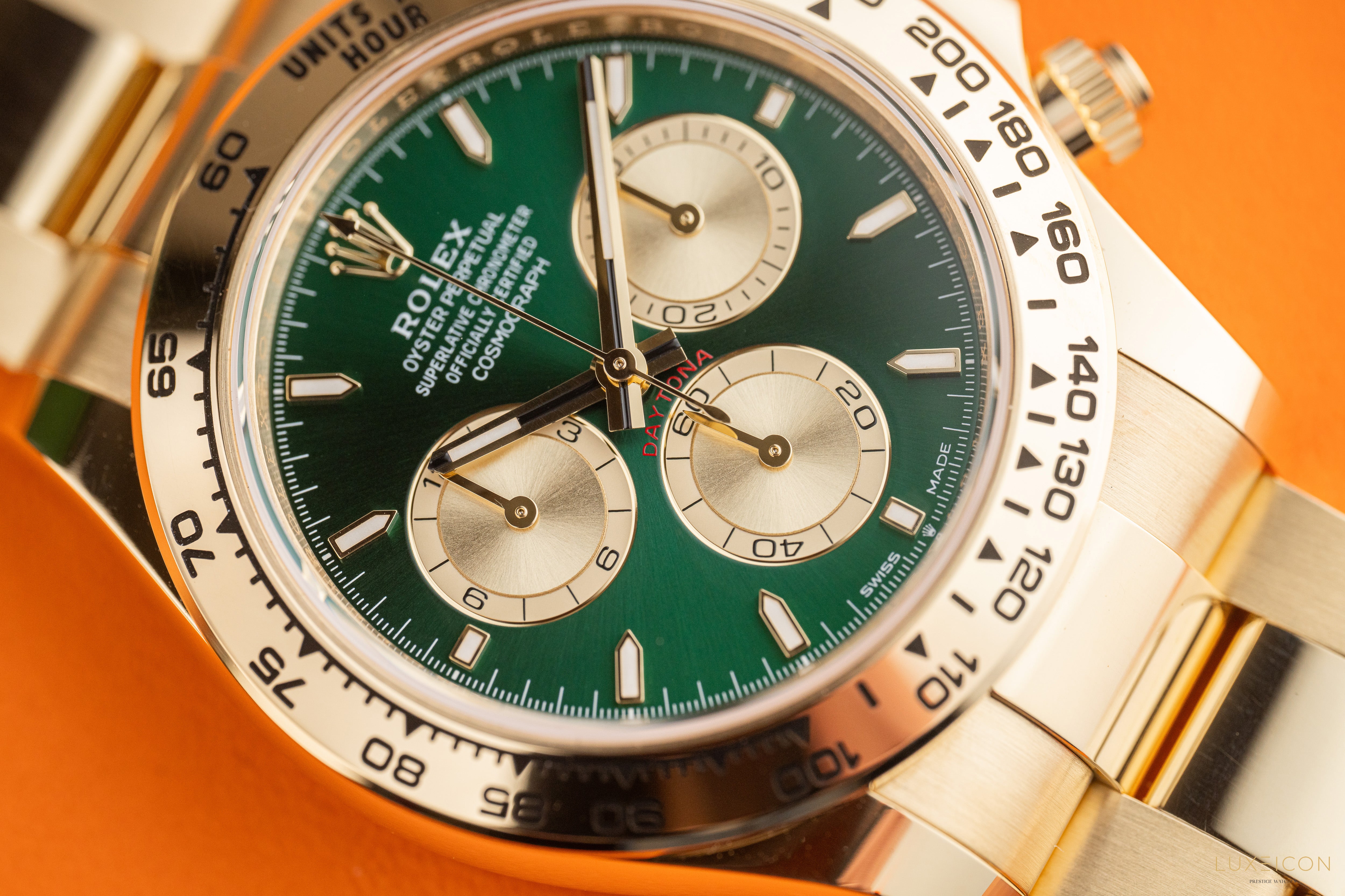 Rolex Cosmograph Daytona Yellow Gold Green Dial John Mayer 2.0 126508 2025