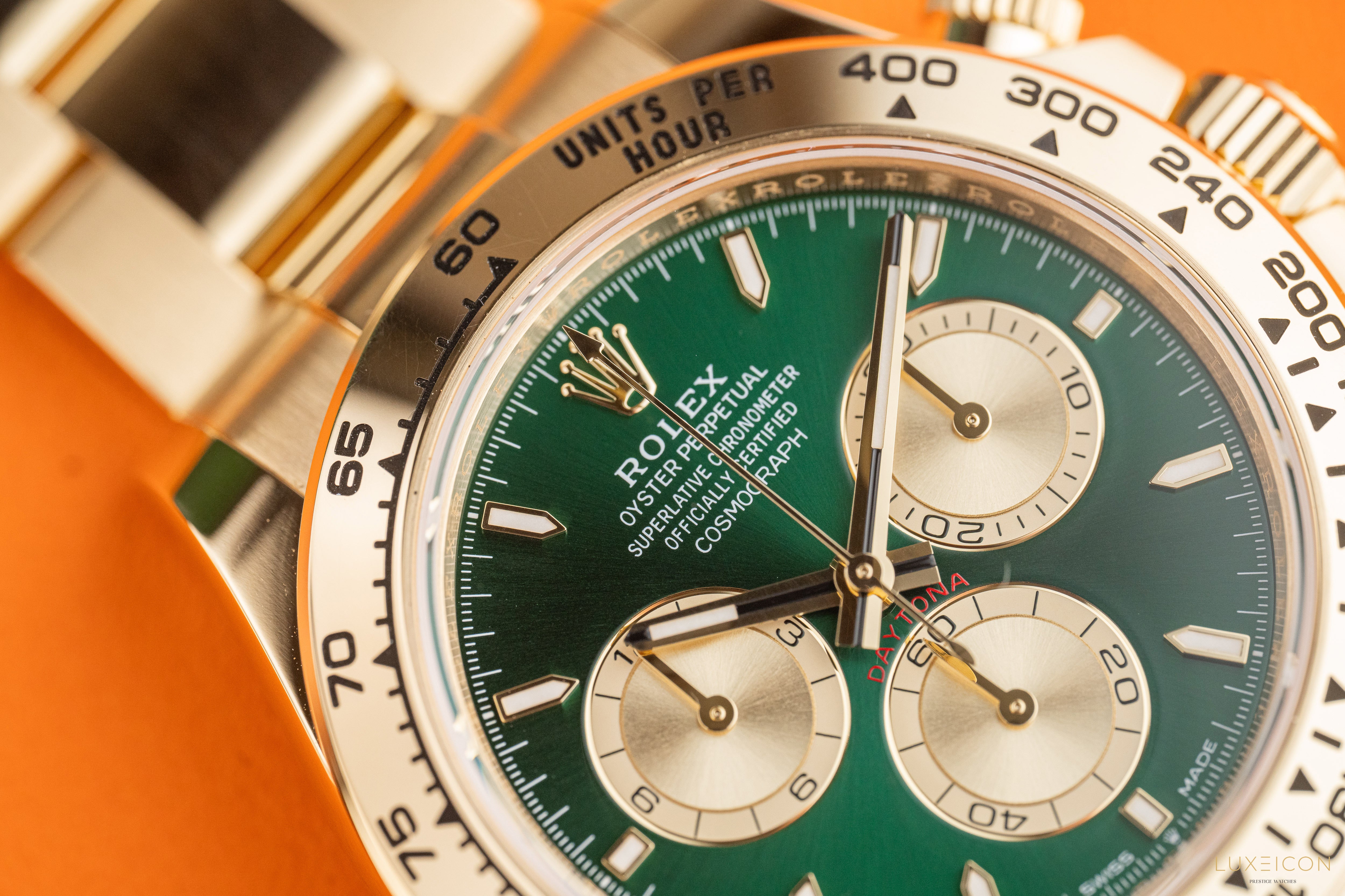 Rolex Cosmograph Daytona Yellow Gold Green Dial John Mayer 2.0 126508 2025