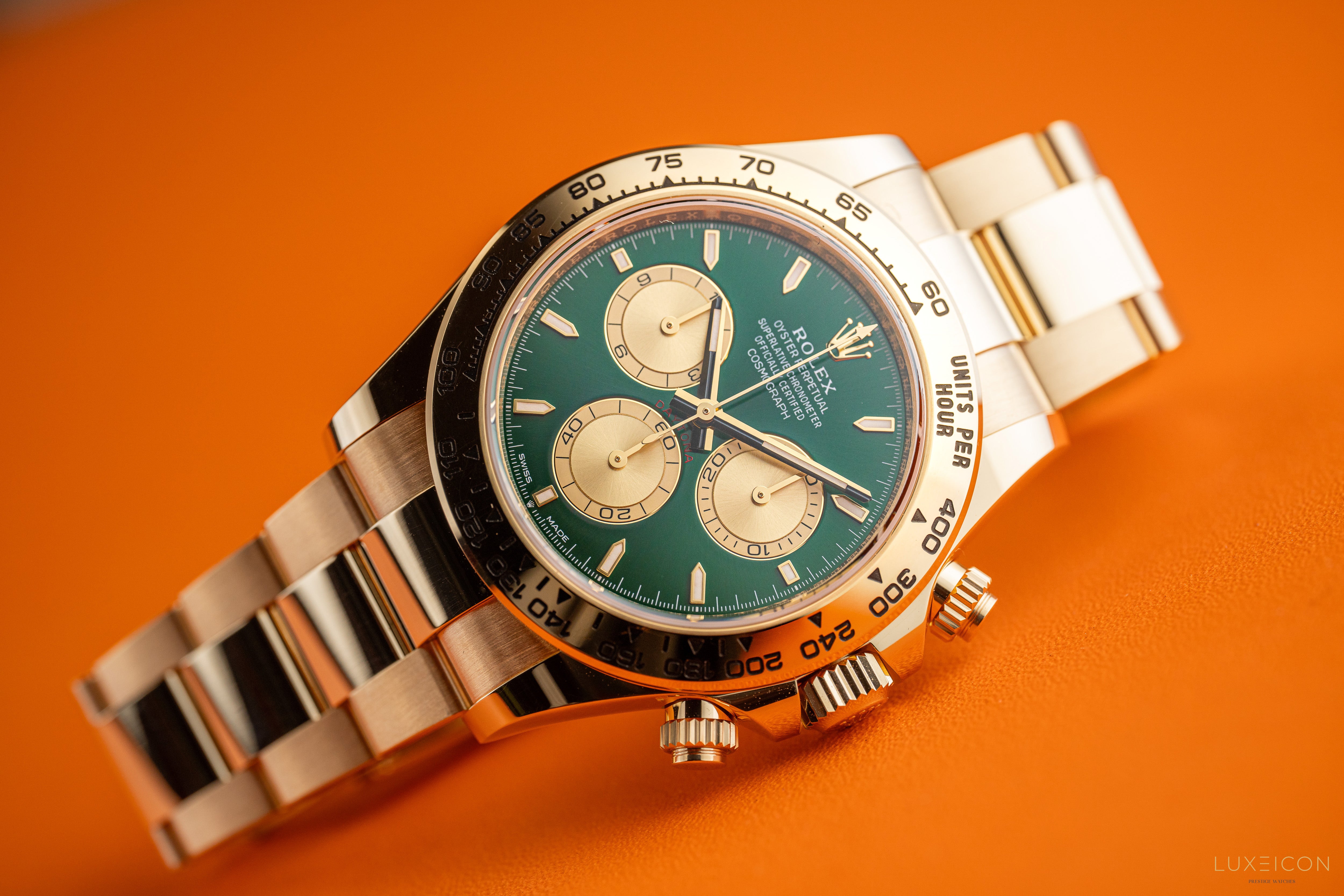Rolex Cosmograph Daytona Yellow Gold Green Dial John Mayer 2.0 126508 2025