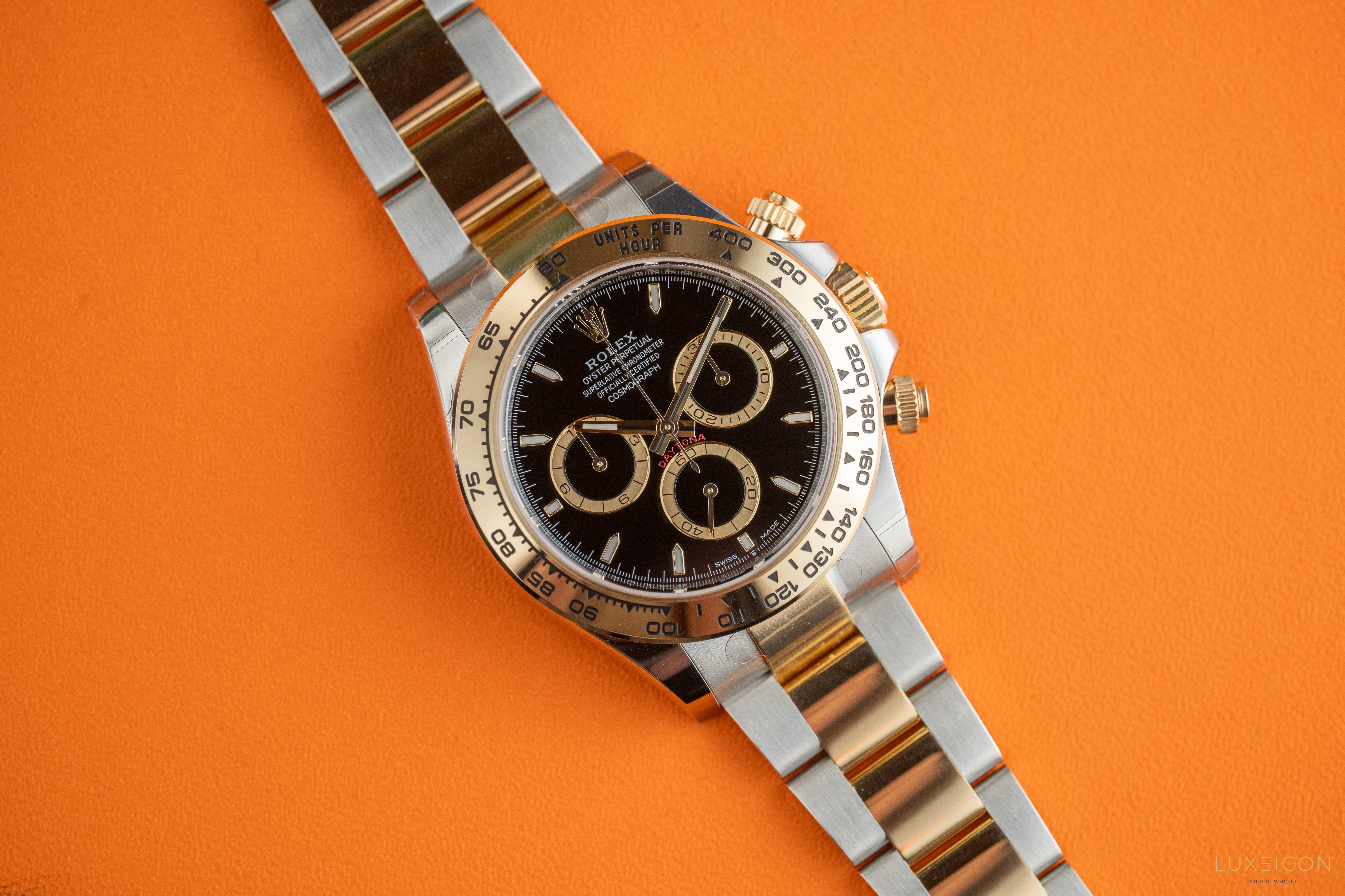 Rolex Daytona Cosmograph 126503 Two Tone Yellow Gold Steel Black Dial 2025