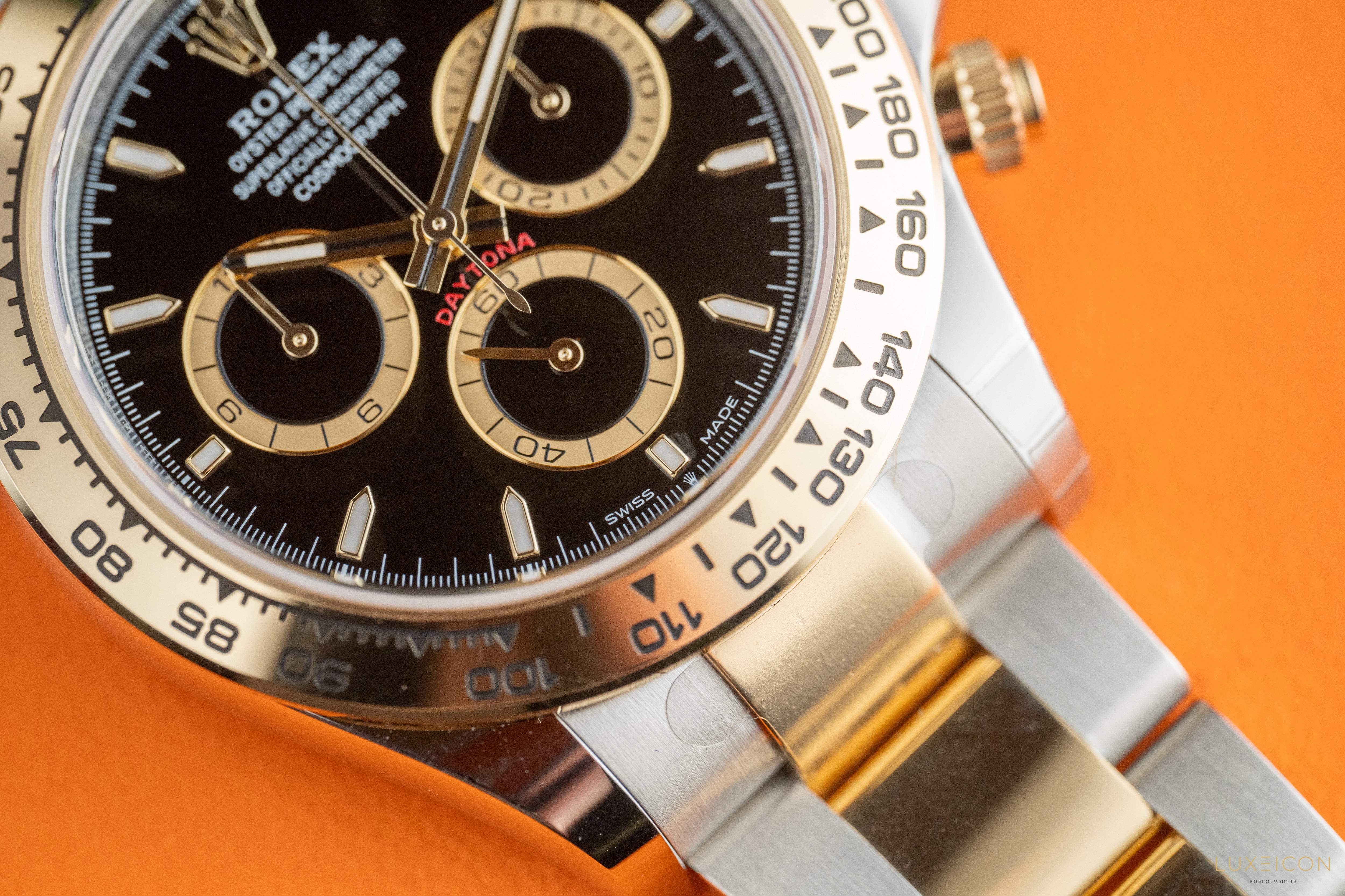 Rolex Daytona Cosmograph 126503 Two Tone Yellow Gold Steel Black Dial 2025