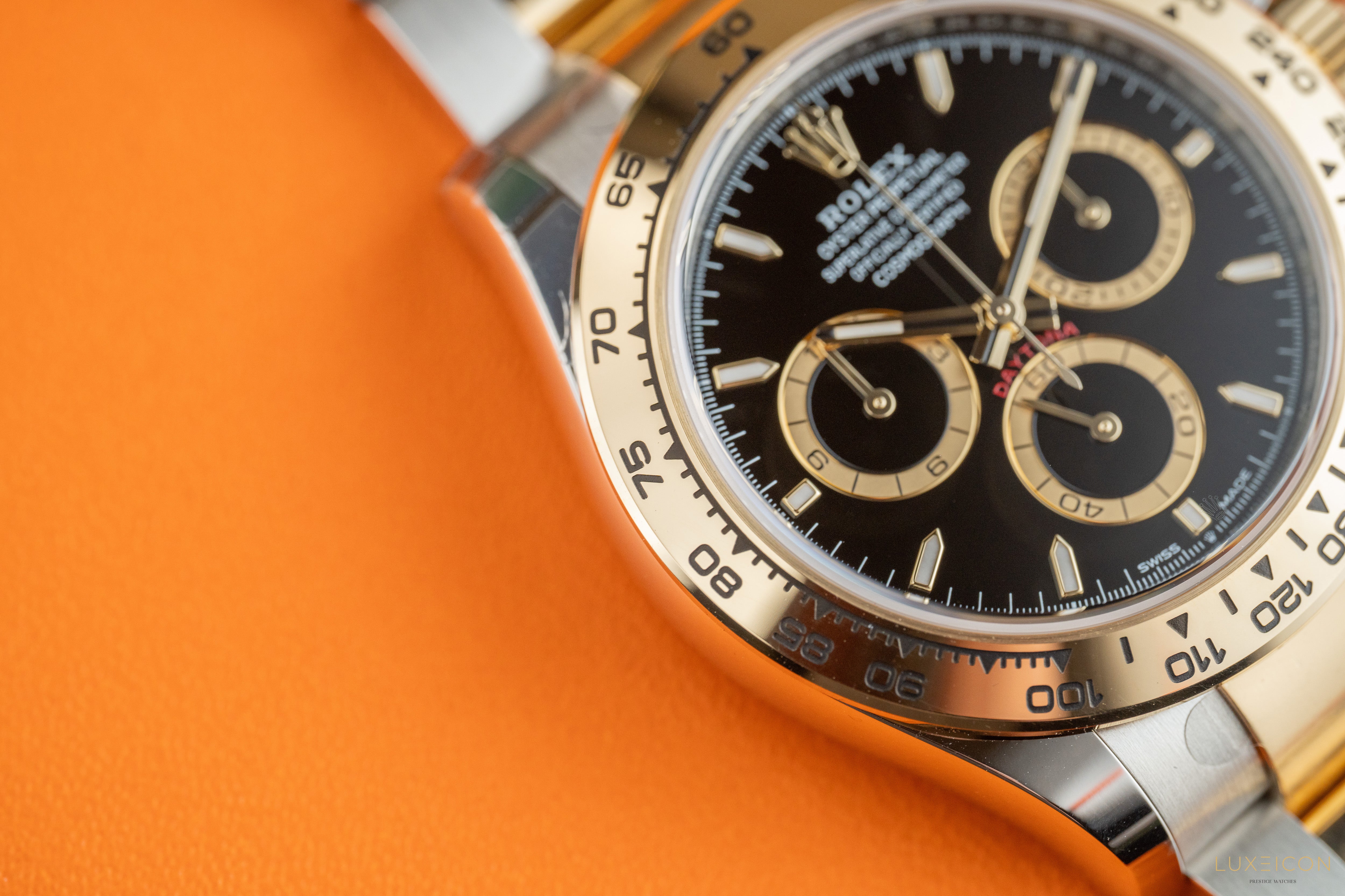 Rolex Daytona Cosmograph 126503 Two Tone Yellow Gold Steel Black Dial 2025