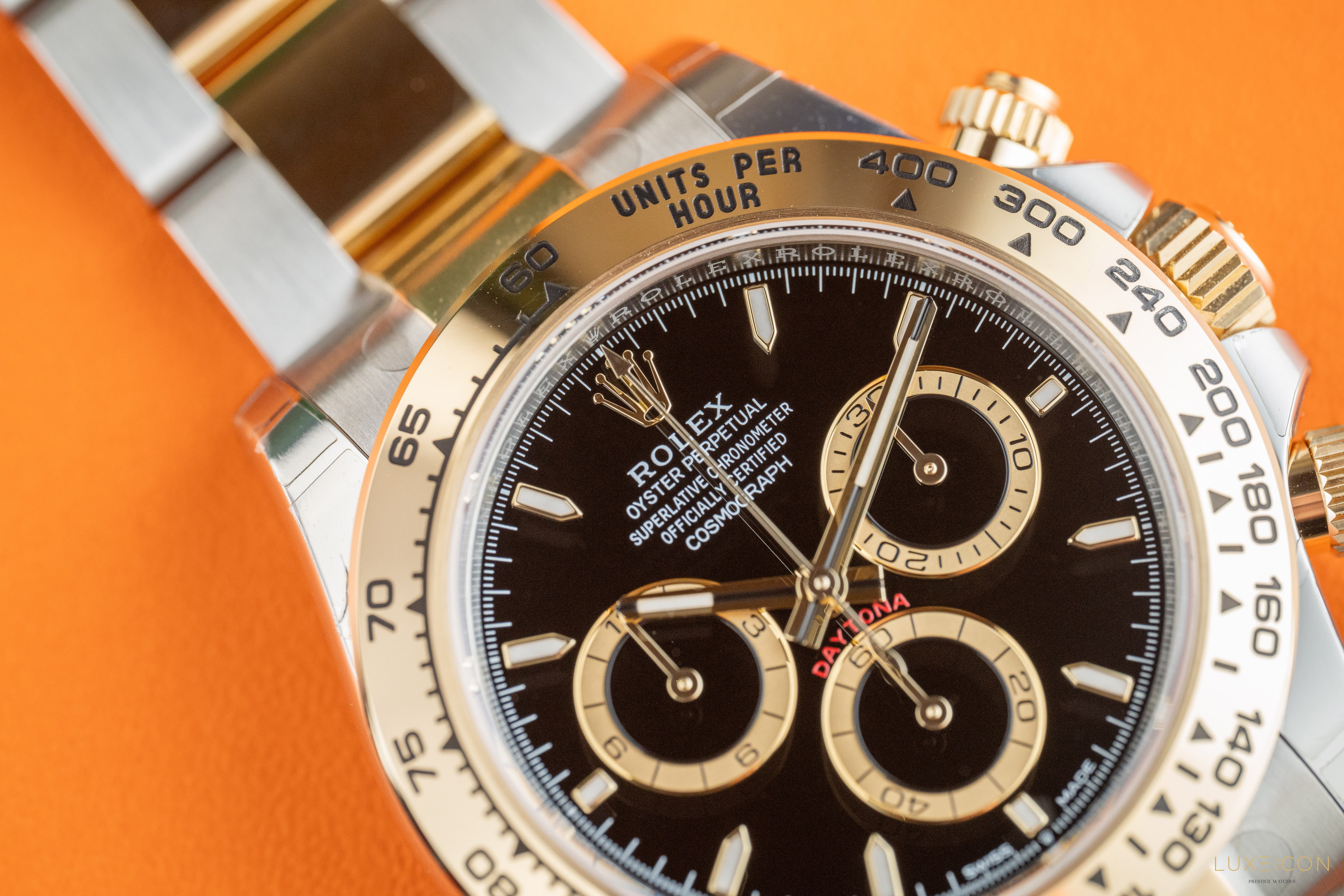 Rolex Daytona Cosmograph 126503 Two Tone Yellow Gold Steel Black Dial 2025