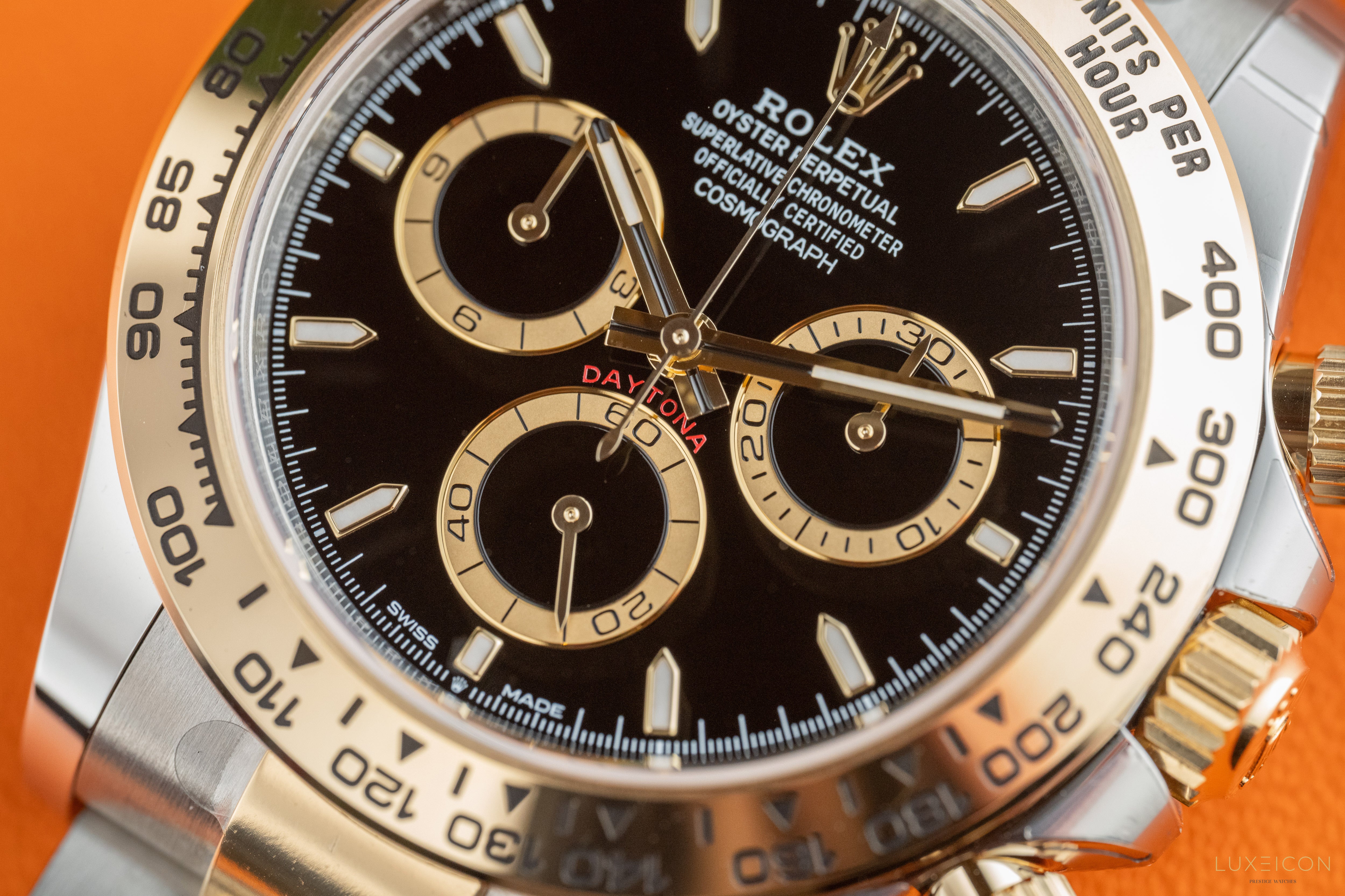 Rolex Daytona Cosmograph 126503 Two Tone Yellow Gold Steel Black Dial 2025