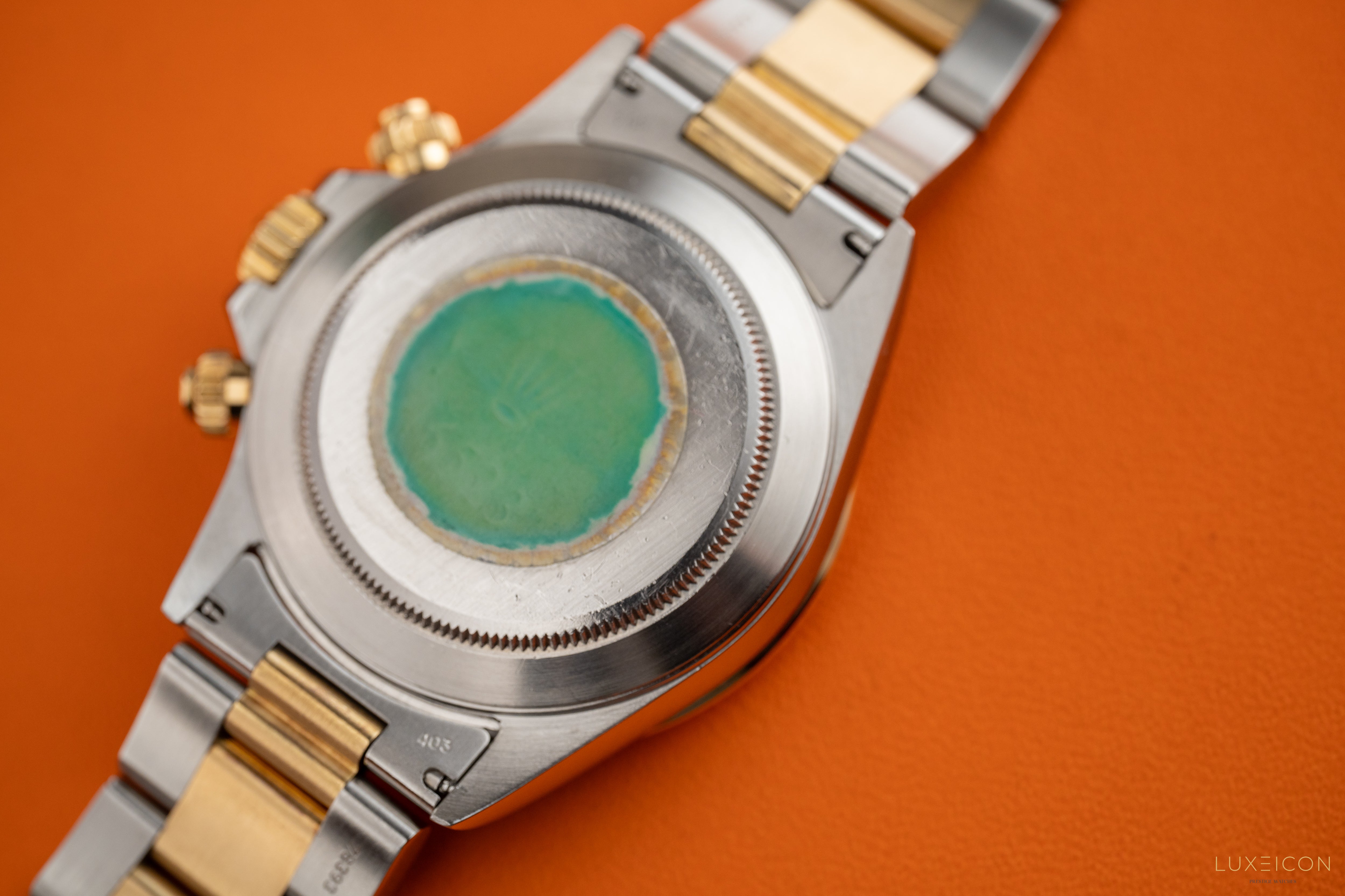 Rolex Daytona Cosmograph Daytona Zenith 16523 T serial champagne dial 1996
